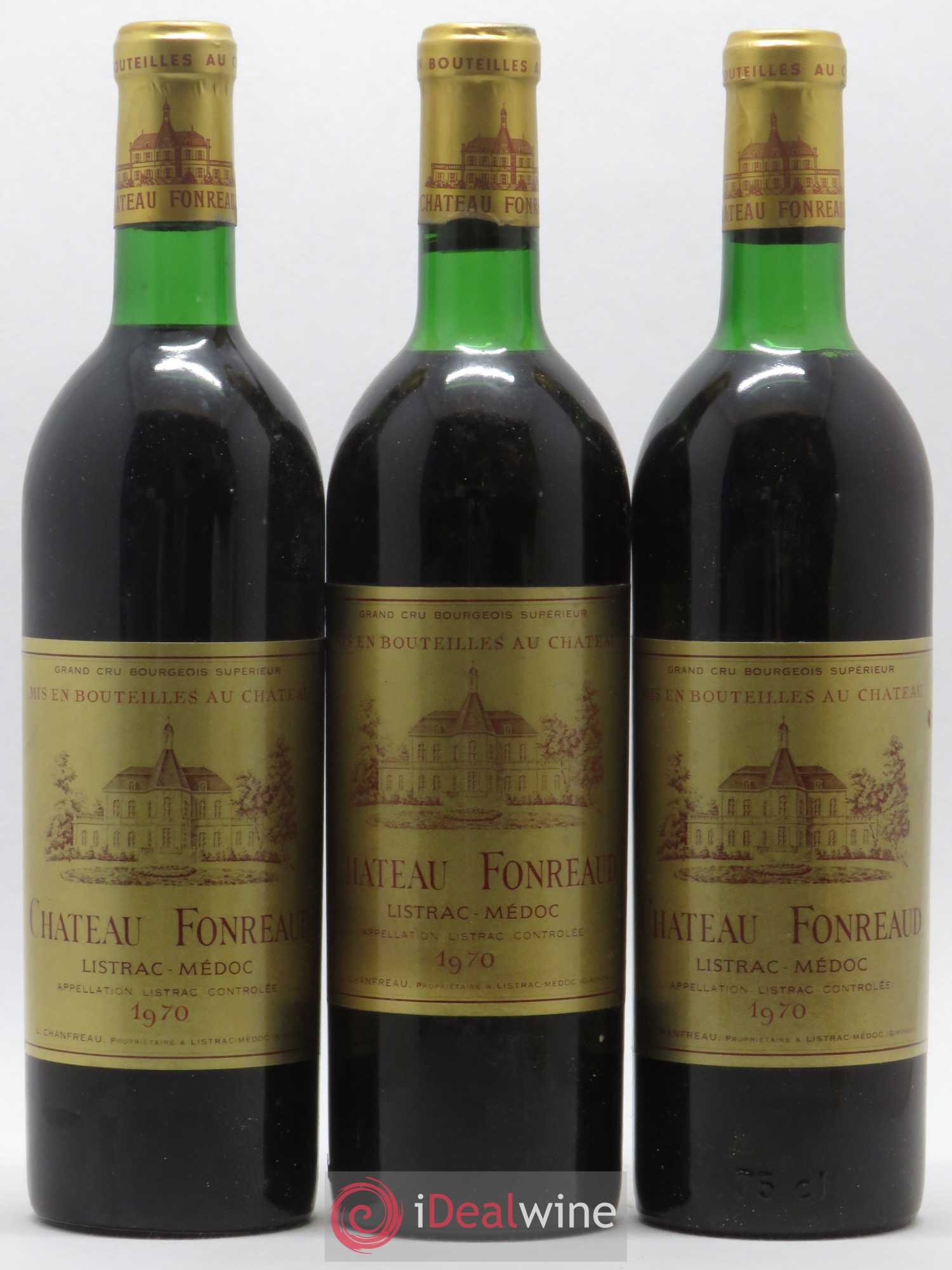 Château Fonréaud Cru Bourgeois 1970 - Lot de 6 bouteilles - 1