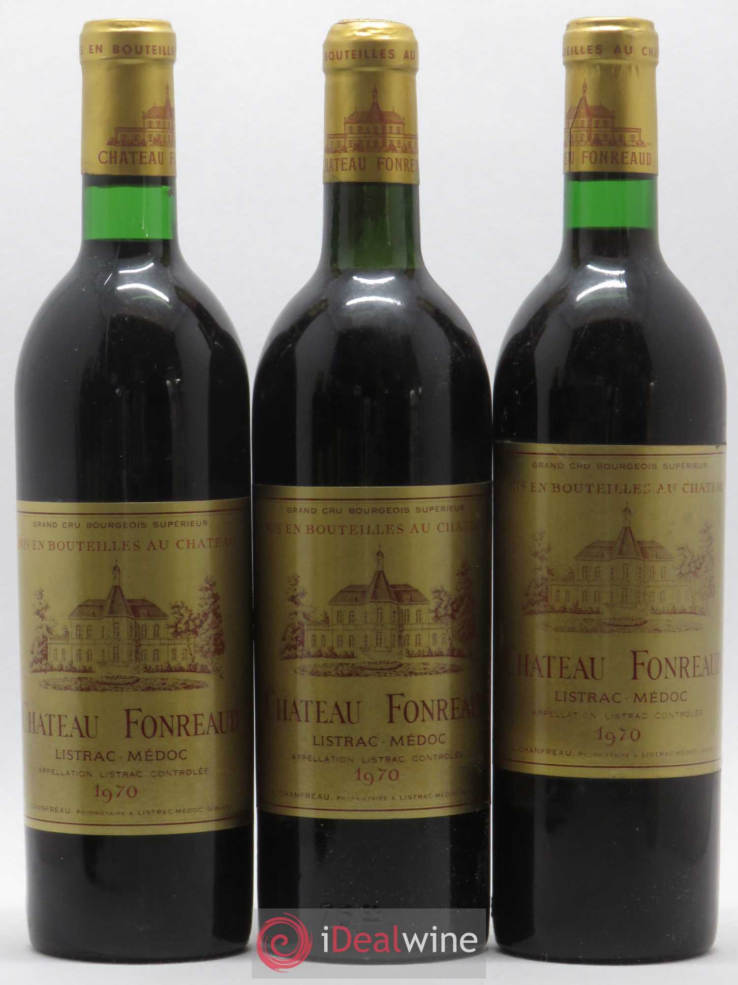 Château Fonréaud Cru Bourgeois 1970 - Lot de 6 bouteilles - 2