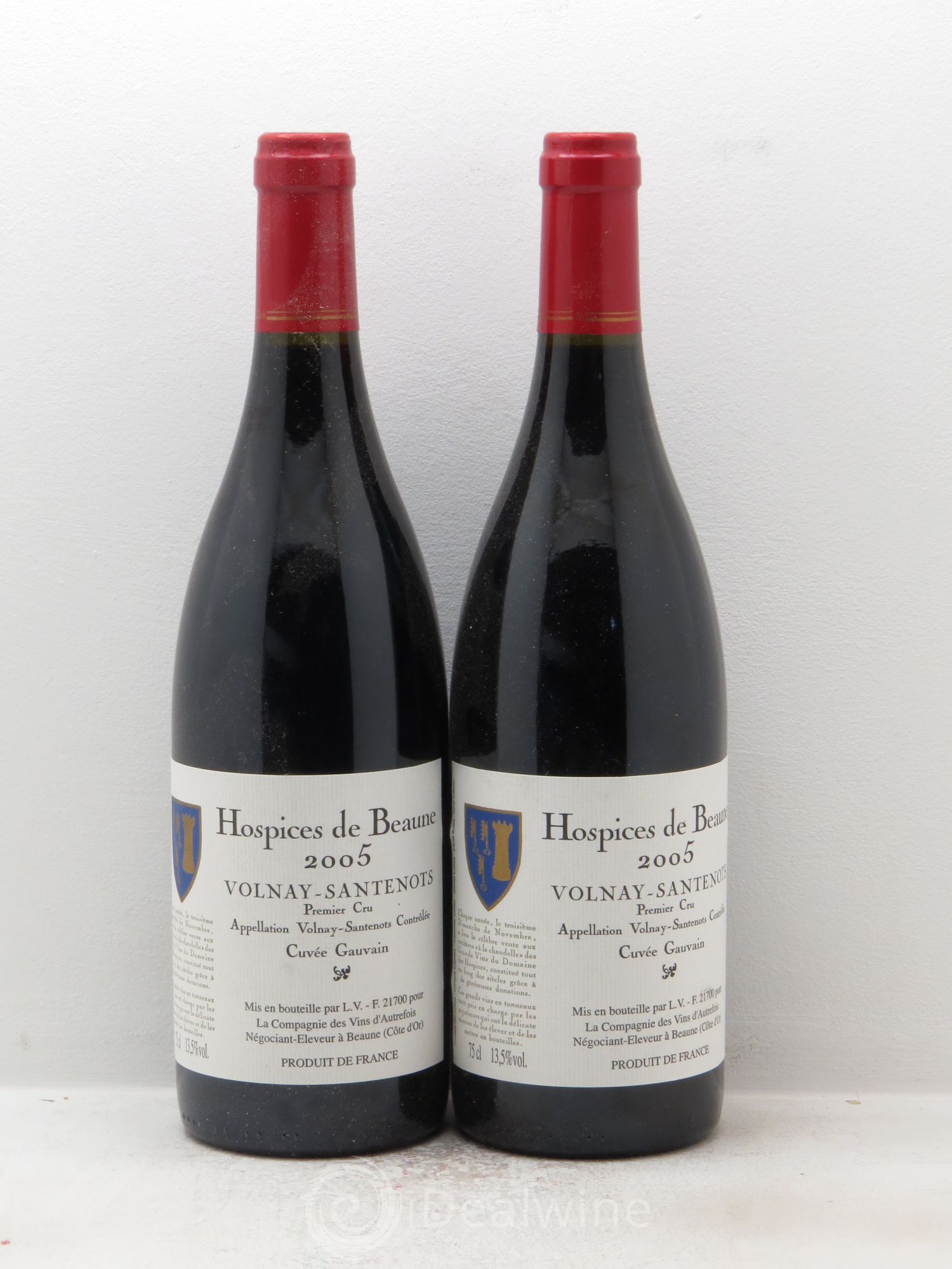 Volnay 1er Cru Cuvée Gauvain 2005 - Posten von 2 Flaschen - 0