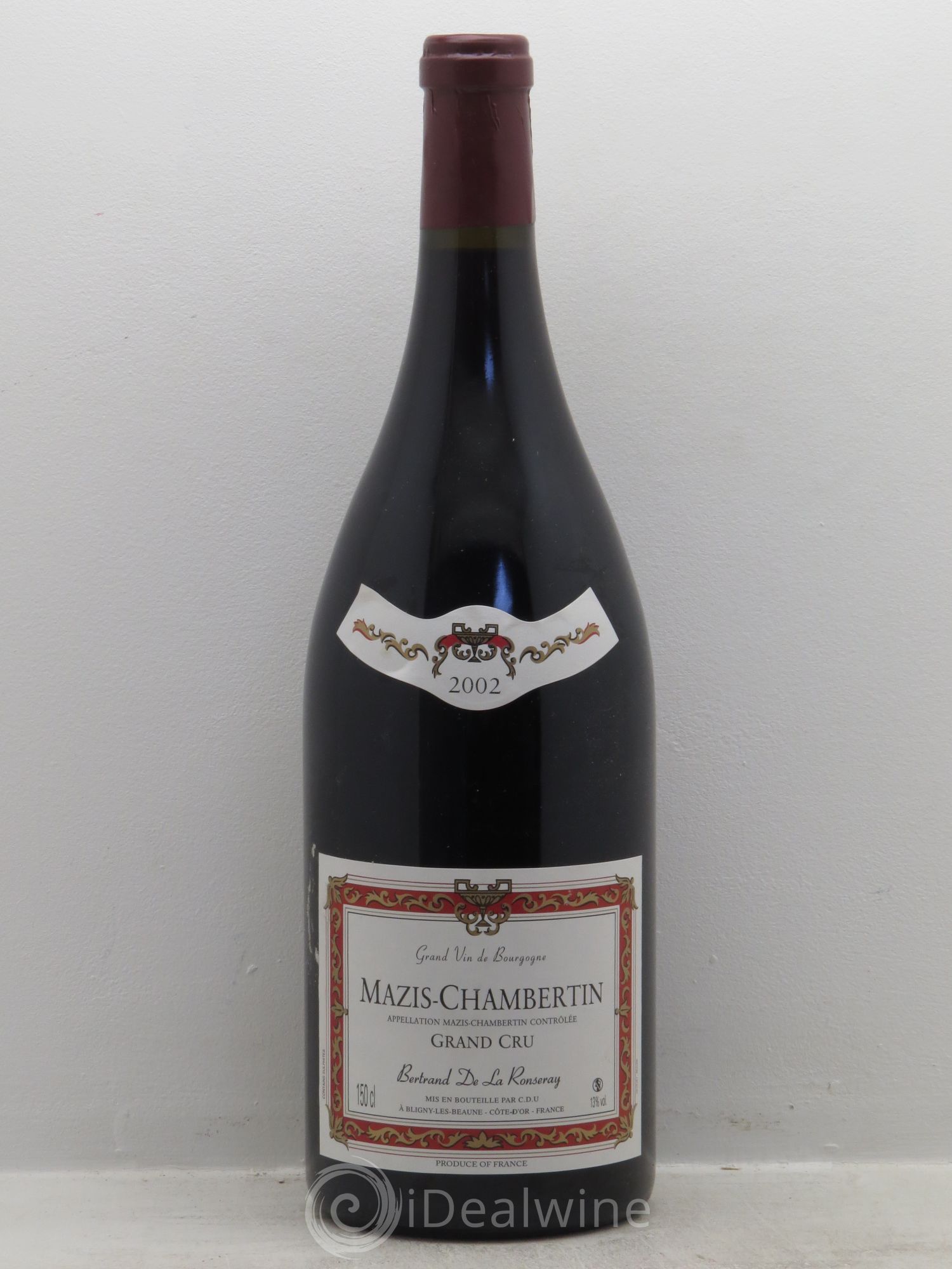 Mazis-Chambertin Grand Cru Bertrand de la Ronseray 2002 - Lot de 1 magnum - 0