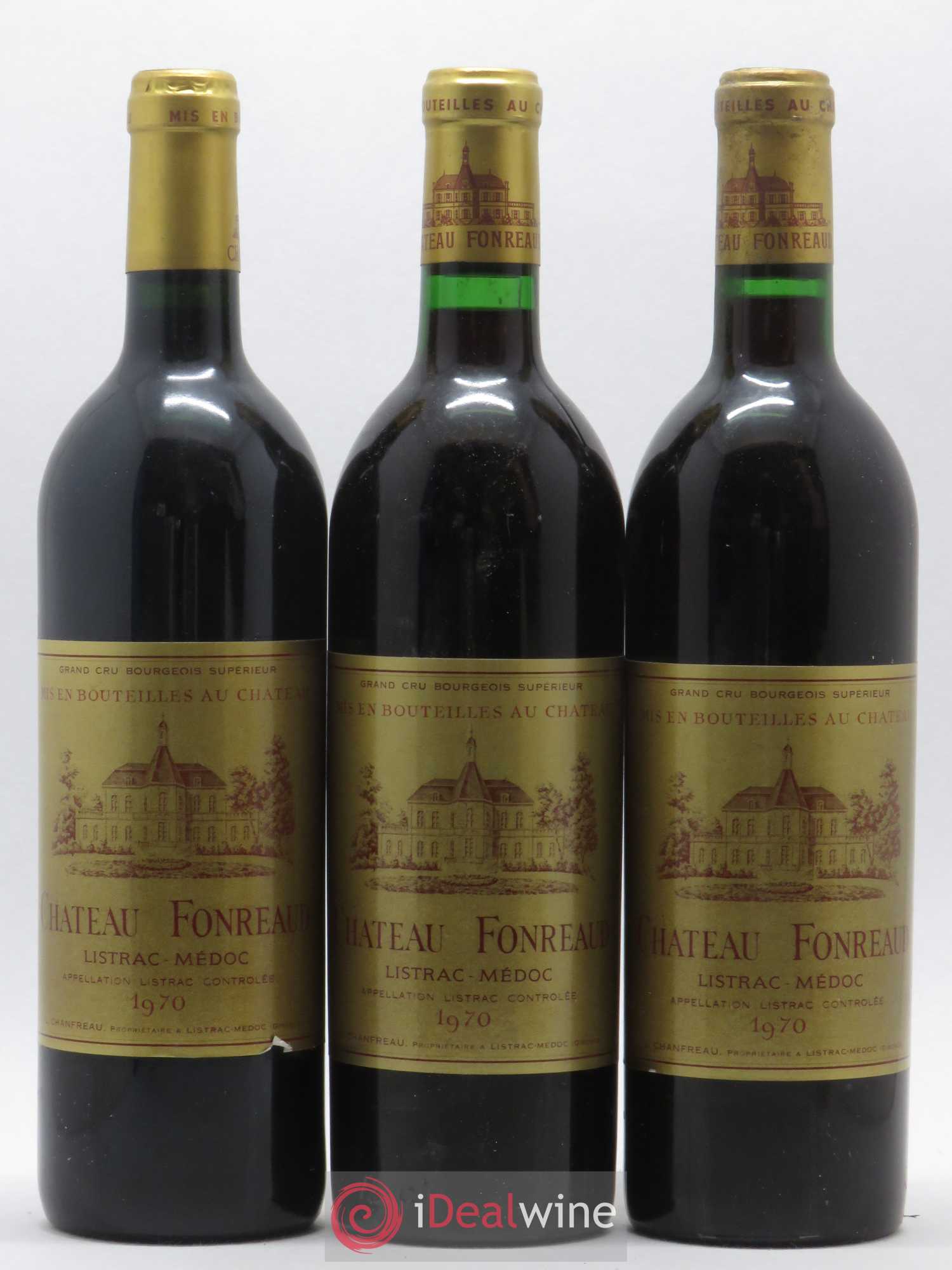 Château Fonréaud Cru Bourgeois 1970 - Lot de 6 bouteilles - 1