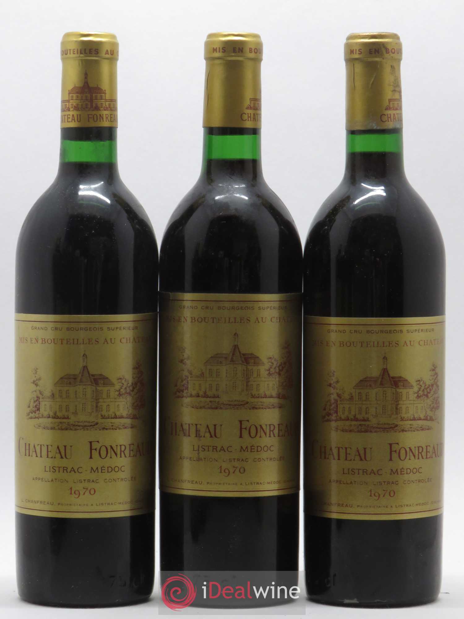 Château Fonréaud Cru Bourgeois 1970 - Lot de 6 bouteilles - 2