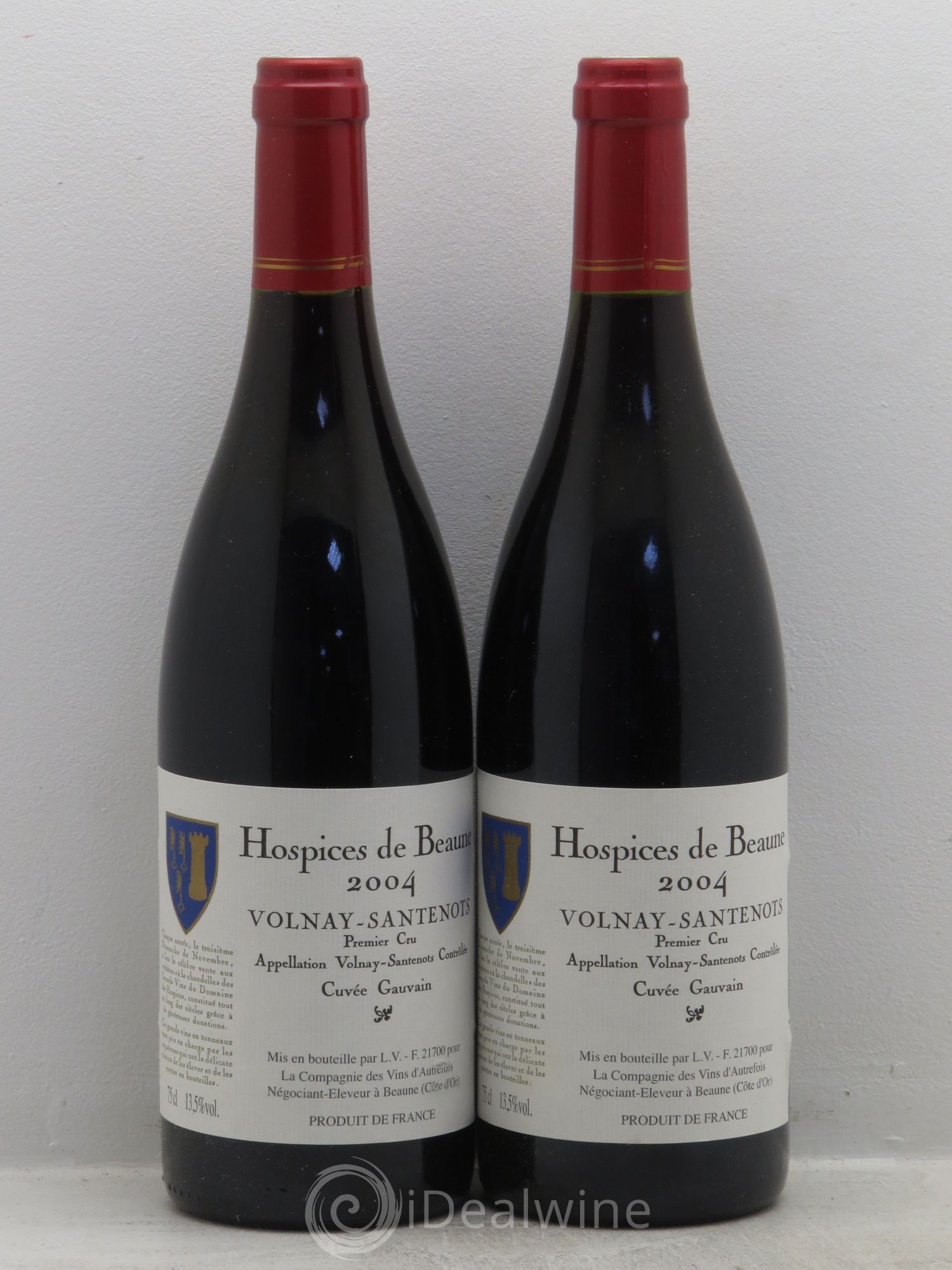 Volnay 1er Cru Cuvée Gauvain 2004 - Posten von 2 Flaschen - 0