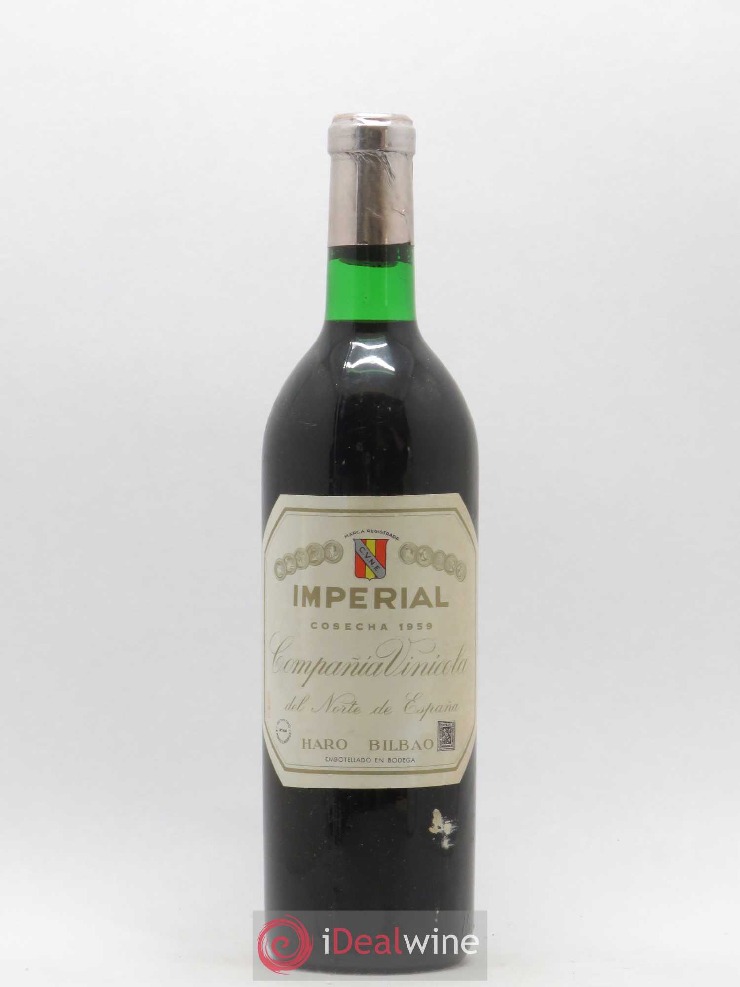 Rioja DOCG Imperial Gran Reserva Compania Vinicola del Norte de Espana 1959 - Lot de 1 bouteille - 0