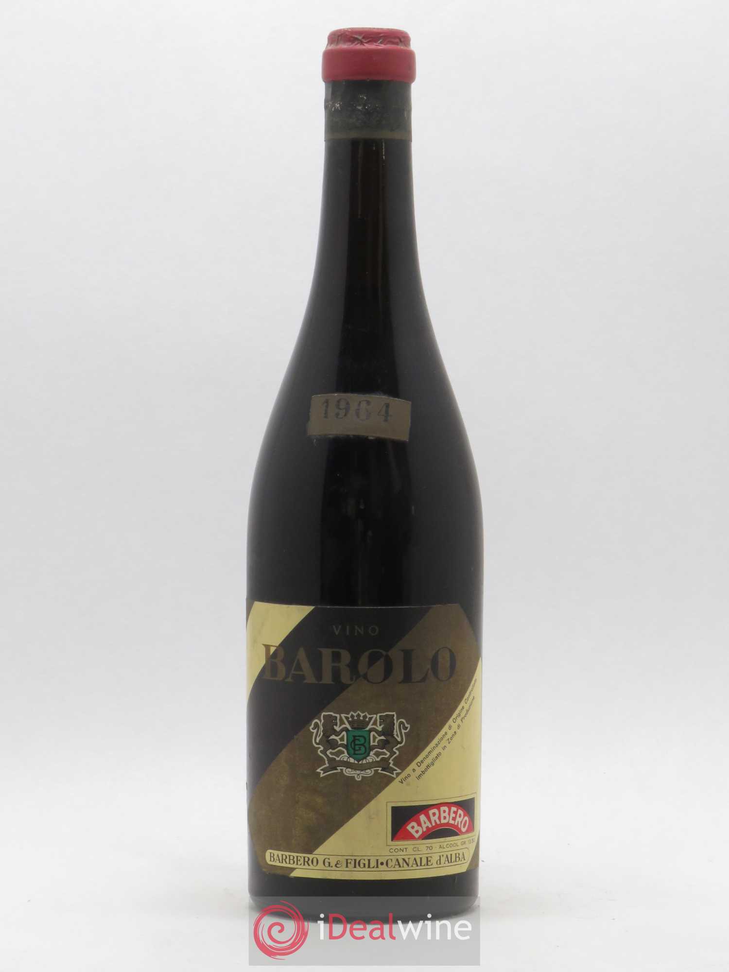 Barolo Barbero & Figli Canale 1964 - Posten von 1 Flasche - 0