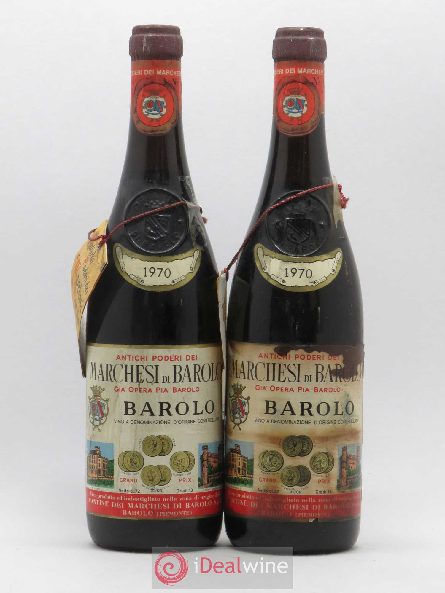 Barolo 1970 - Posten von 2 Flaschen - 0