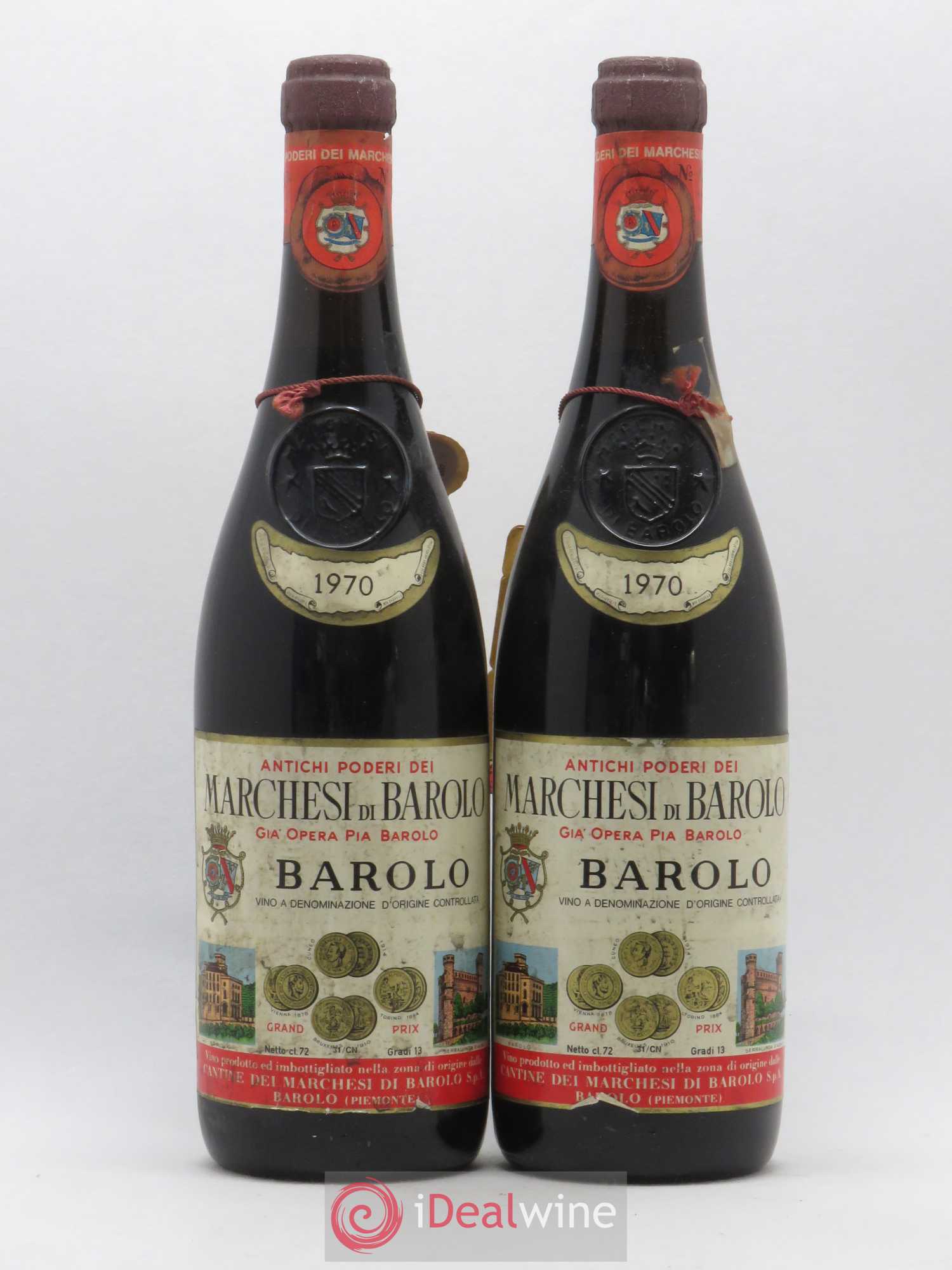 Barolo 1970 - Posten von 2 Flaschen - 0