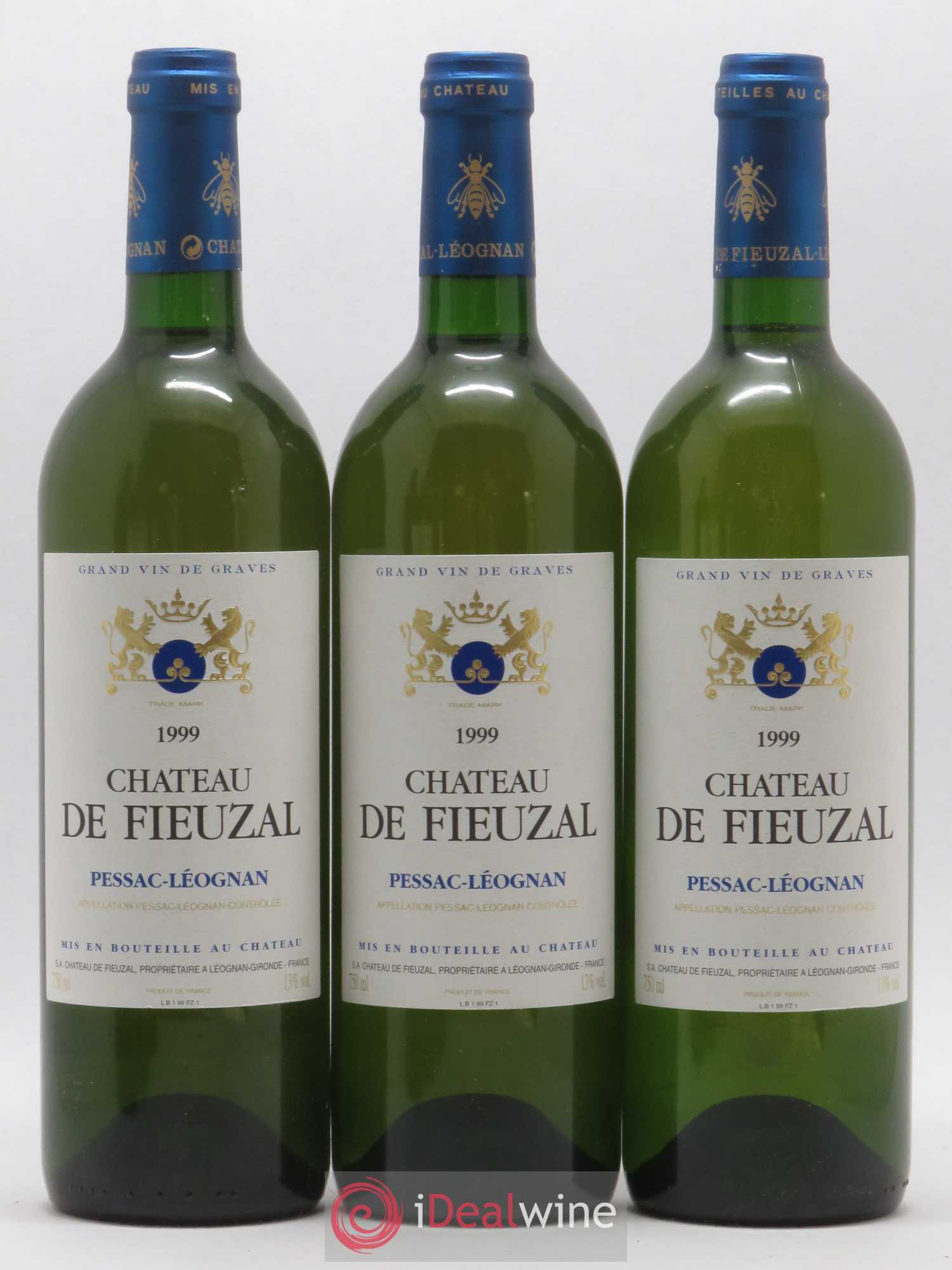 Château de Fieuzal 1999 - Lot de 6 bouteilles - 2
