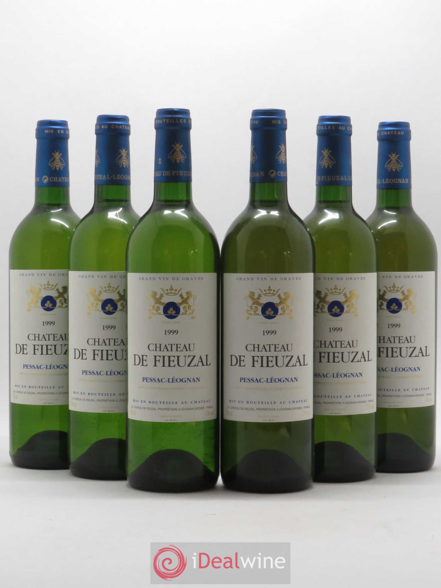 Château de Fieuzal 1999 - Lot de 6 bouteilles - 0