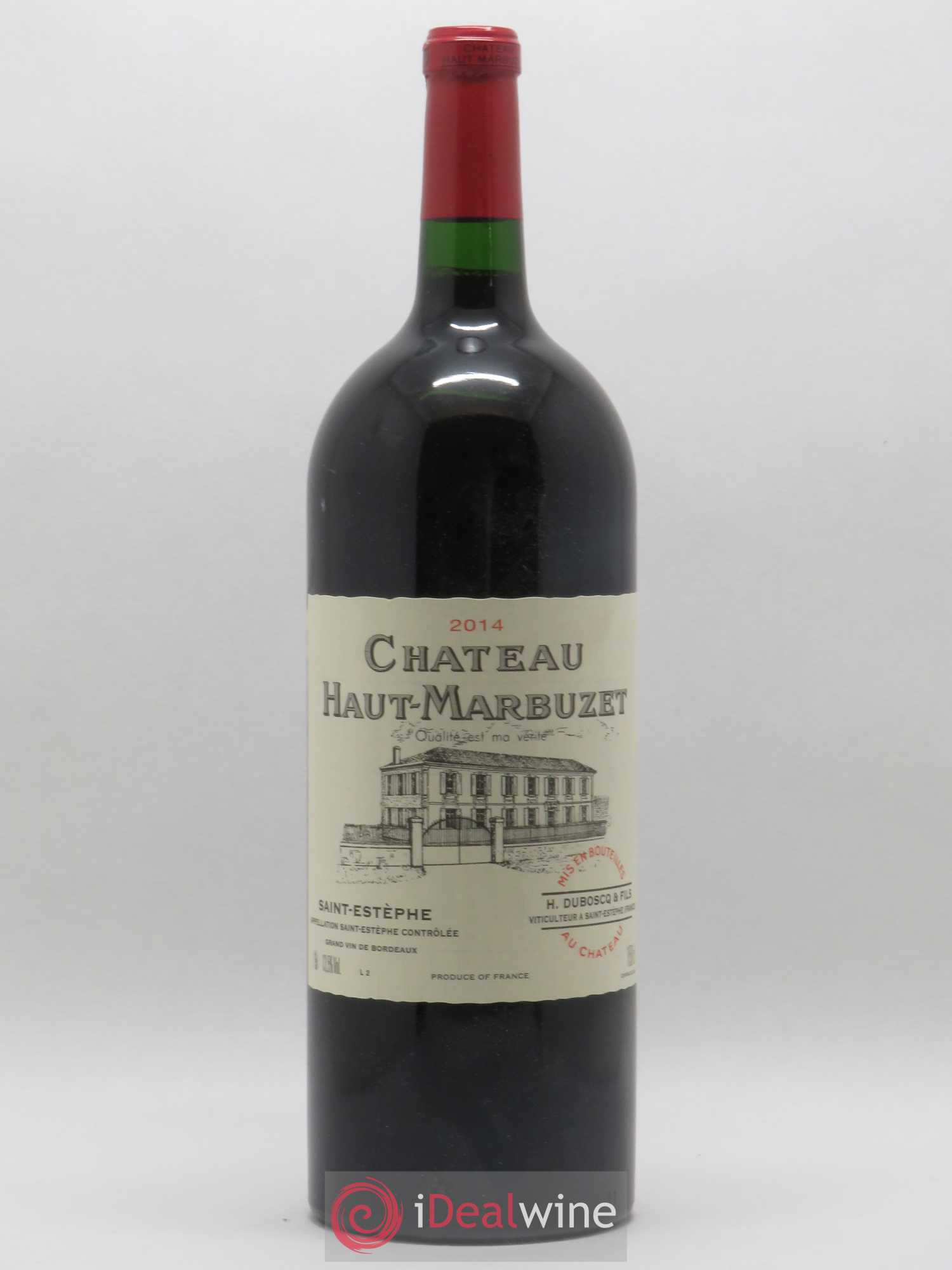 Château Haut Marbuzet 2014 - Lot de 1 magnum - 0