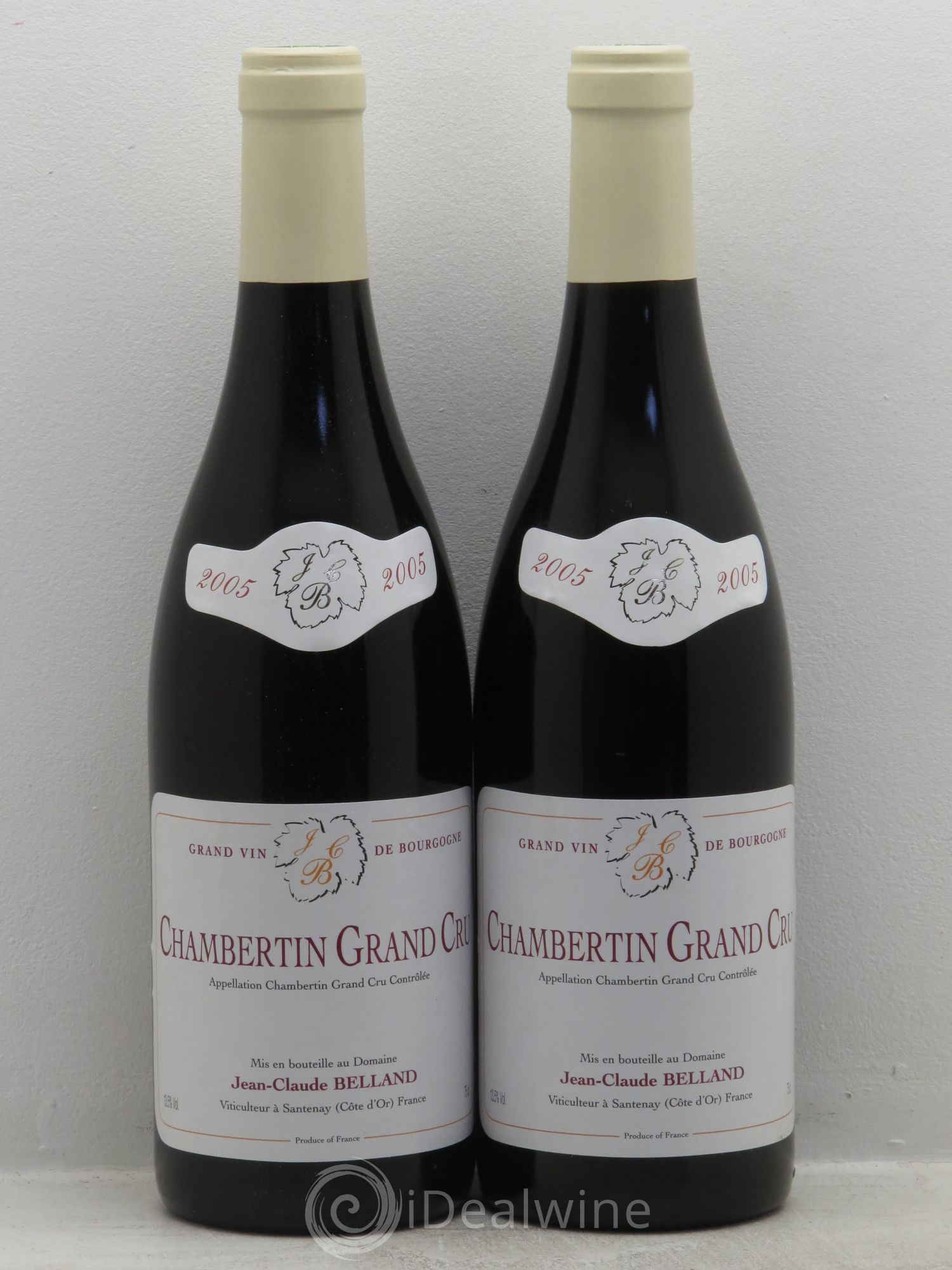 Chambertin Grand Cru Jean-Claude Belland 2005 - Posten von 2 Flaschen - 0