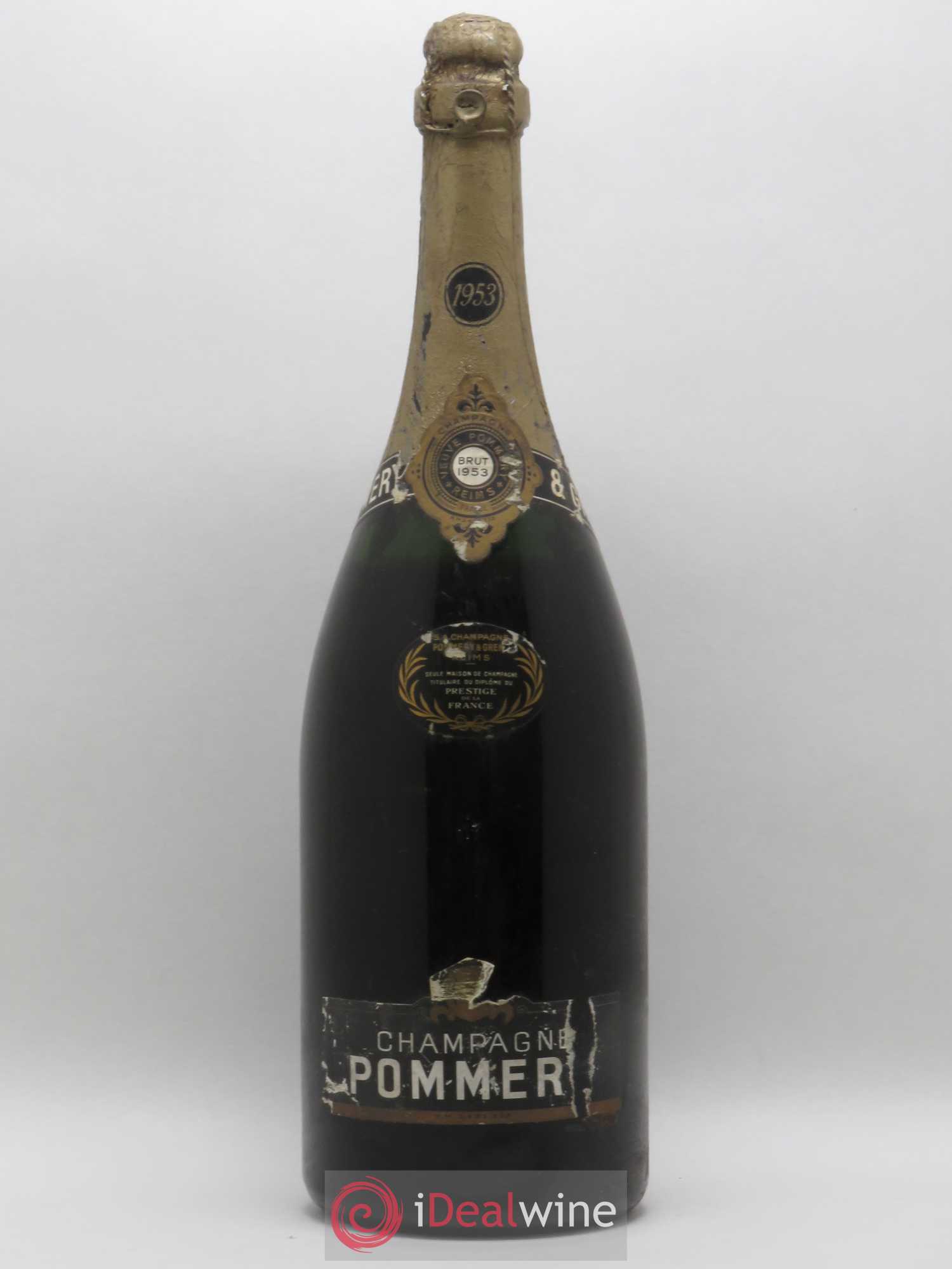 Brut Pommery 1953 - Posten von 1 Magnum - 0
