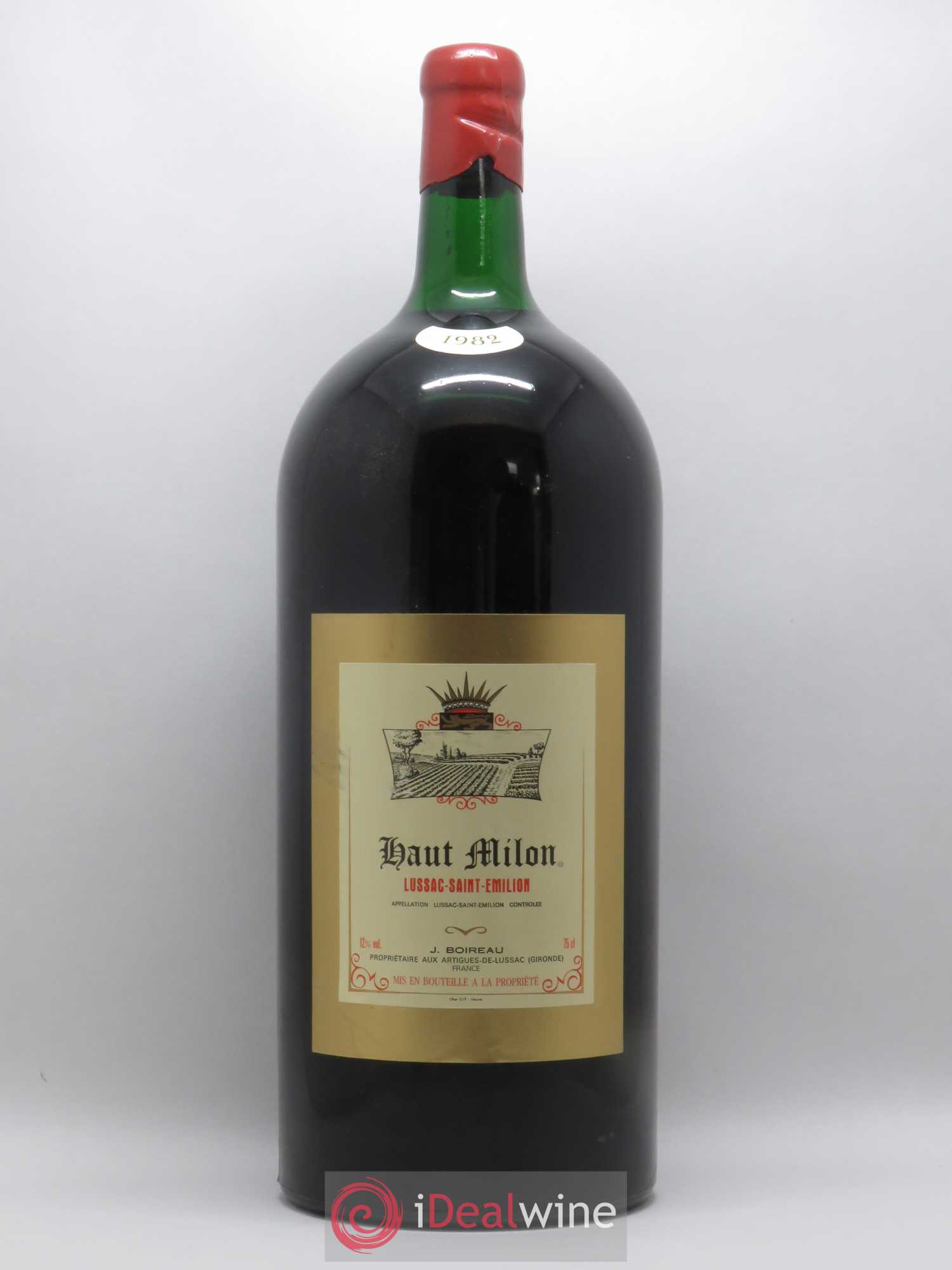 Lussac Saint-Émilion Château Haut Milon 1982 - Lot de 1 jeroboam - 0