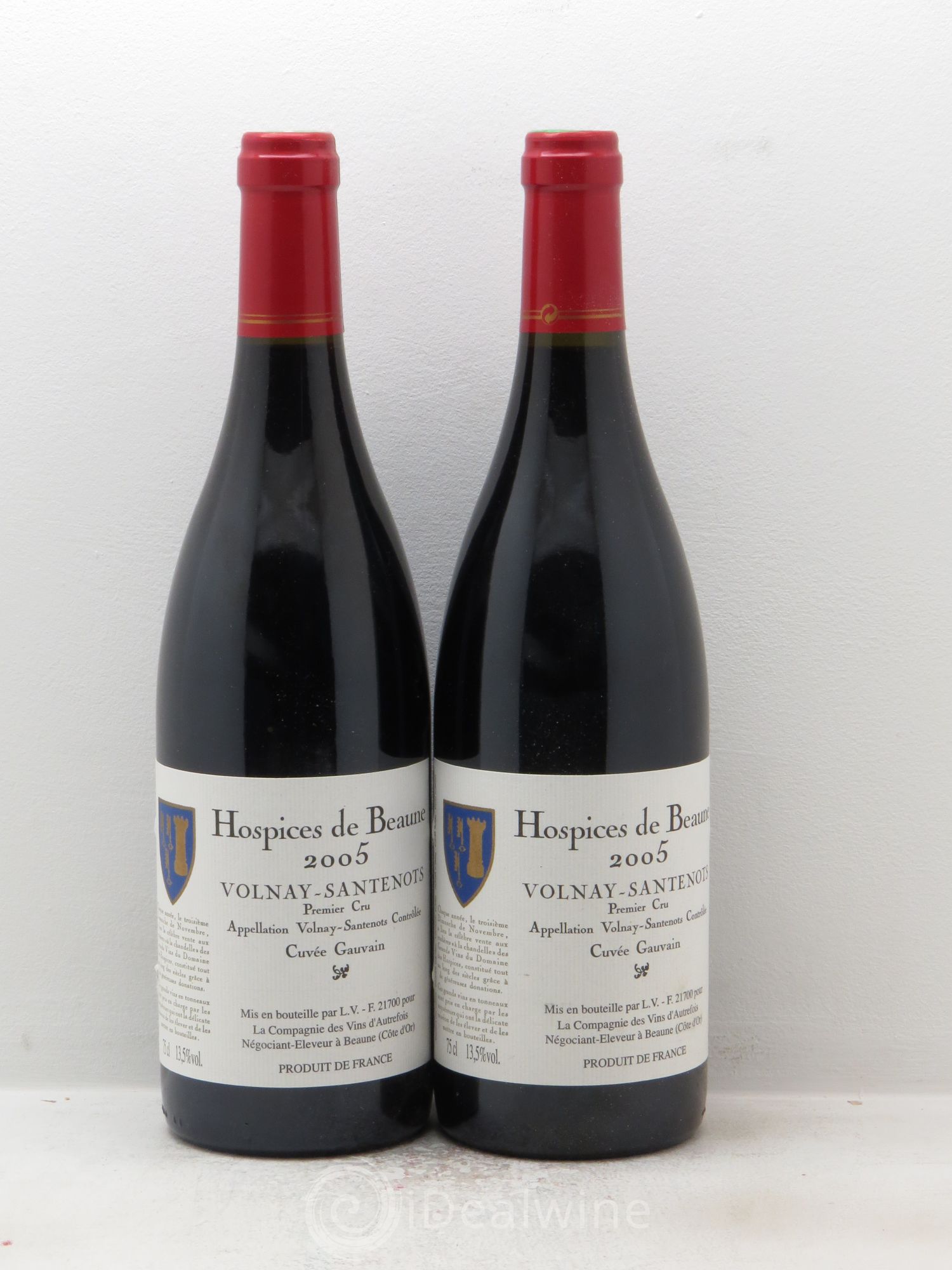 Volnay 1er Cru Cuvée Gauvain 2005 - Posten von 2 Flaschen - 0