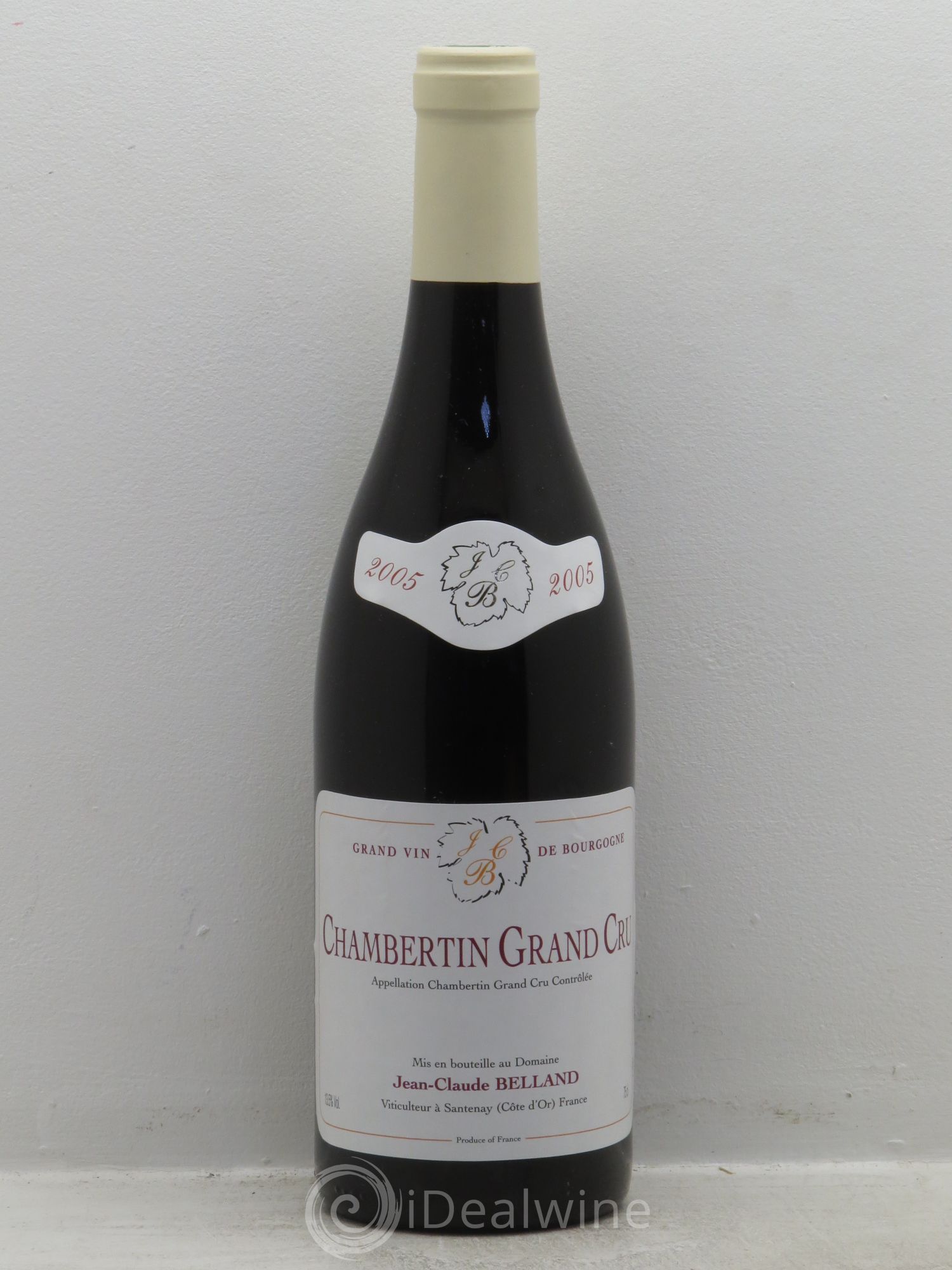 Chambertin Grand Cru Jean-Claude Belland 2005 - Posten von 1 Flasche - 0