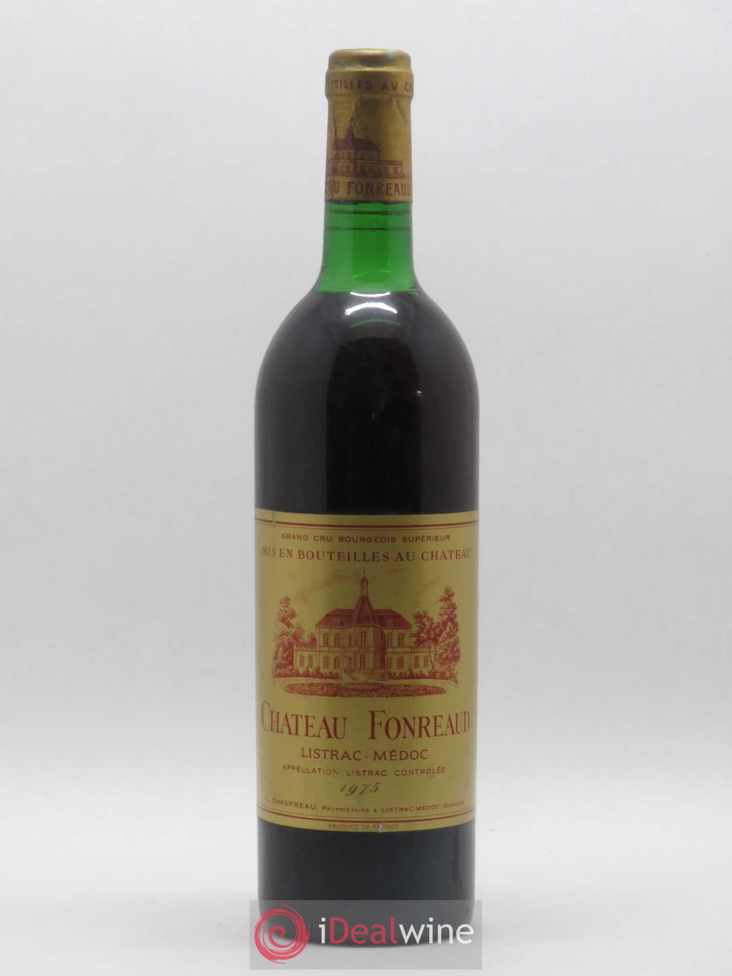 Château Fonréaud Cru Bourgeois 1975 - Lot de 1 bouteille - 0