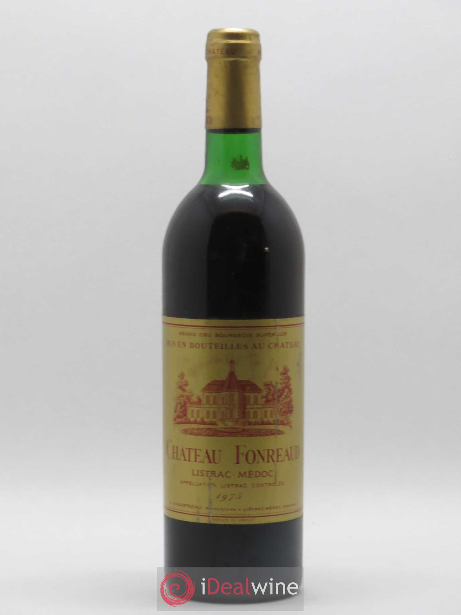 Château Fonréaud Cru Bourgeois 1975 - Lot de 1 bouteille - 0