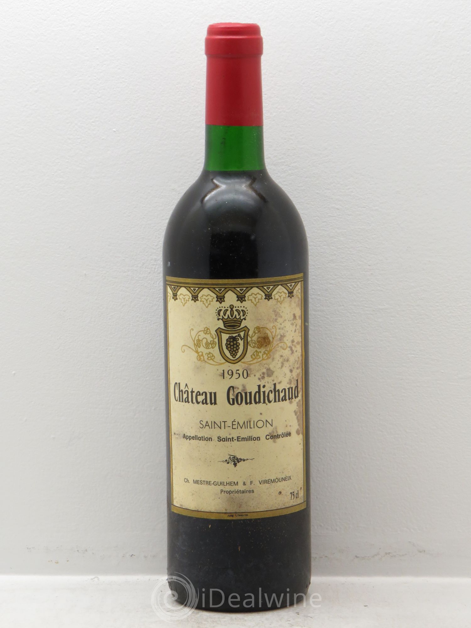 Saint-Émilion Château Goudichaud 1950 - Posten von 1 Flasche - 0
