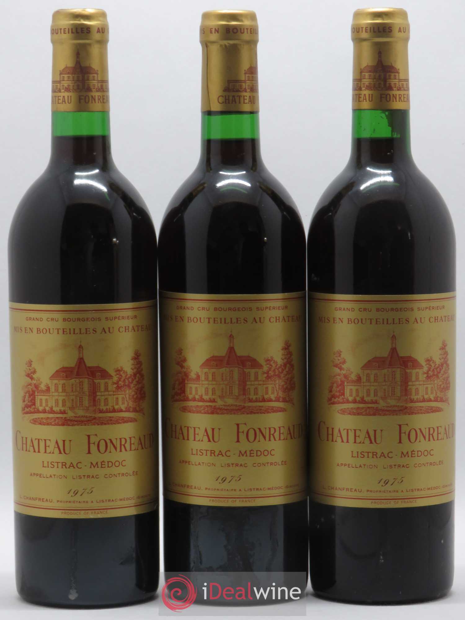 Château Fonréaud Cru Bourgeois 1975 - Lot de 6 bouteilles - 1