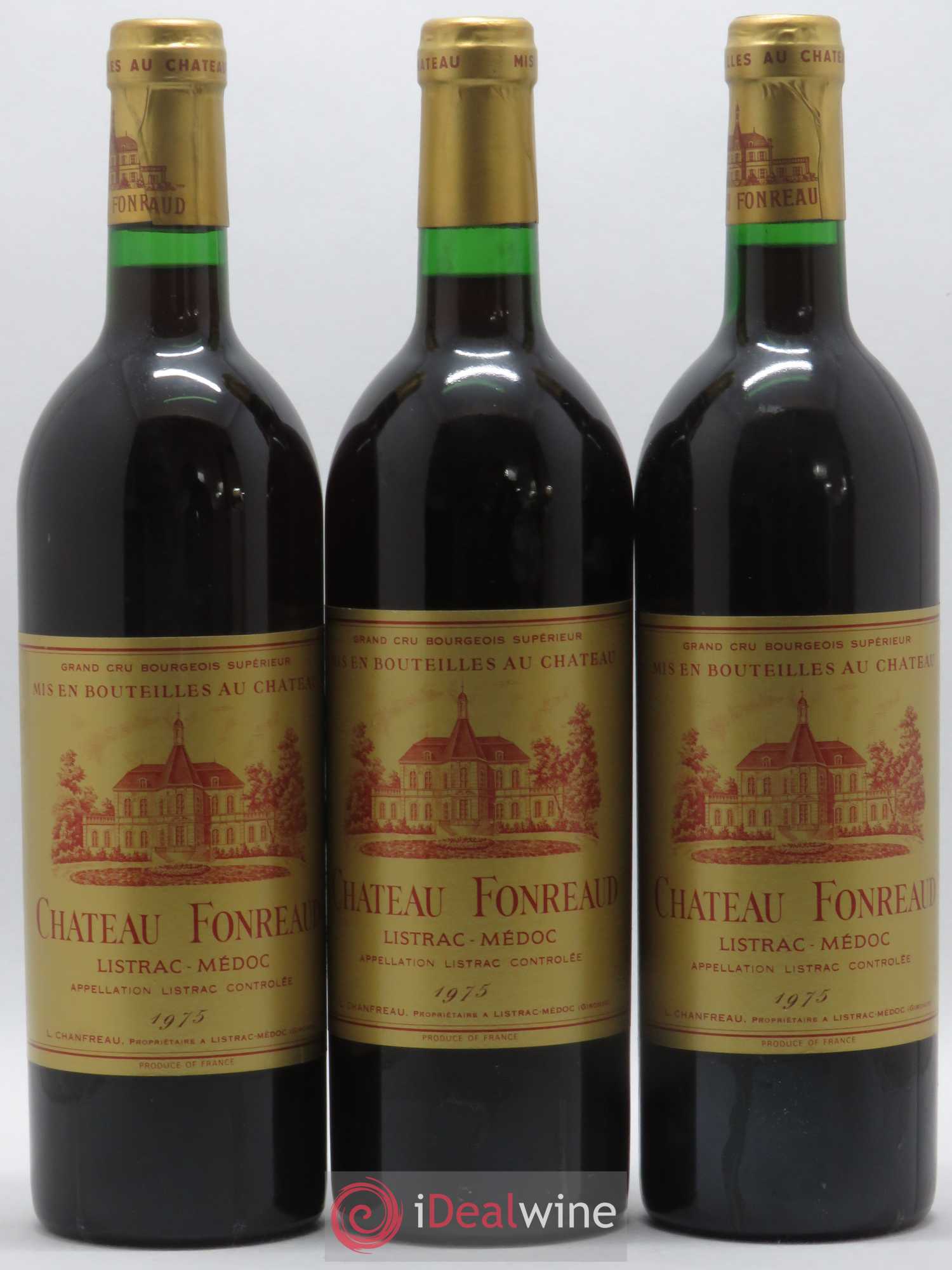 Château Fonréaud Cru Bourgeois 1975 - Lot de 6 bouteilles - 2