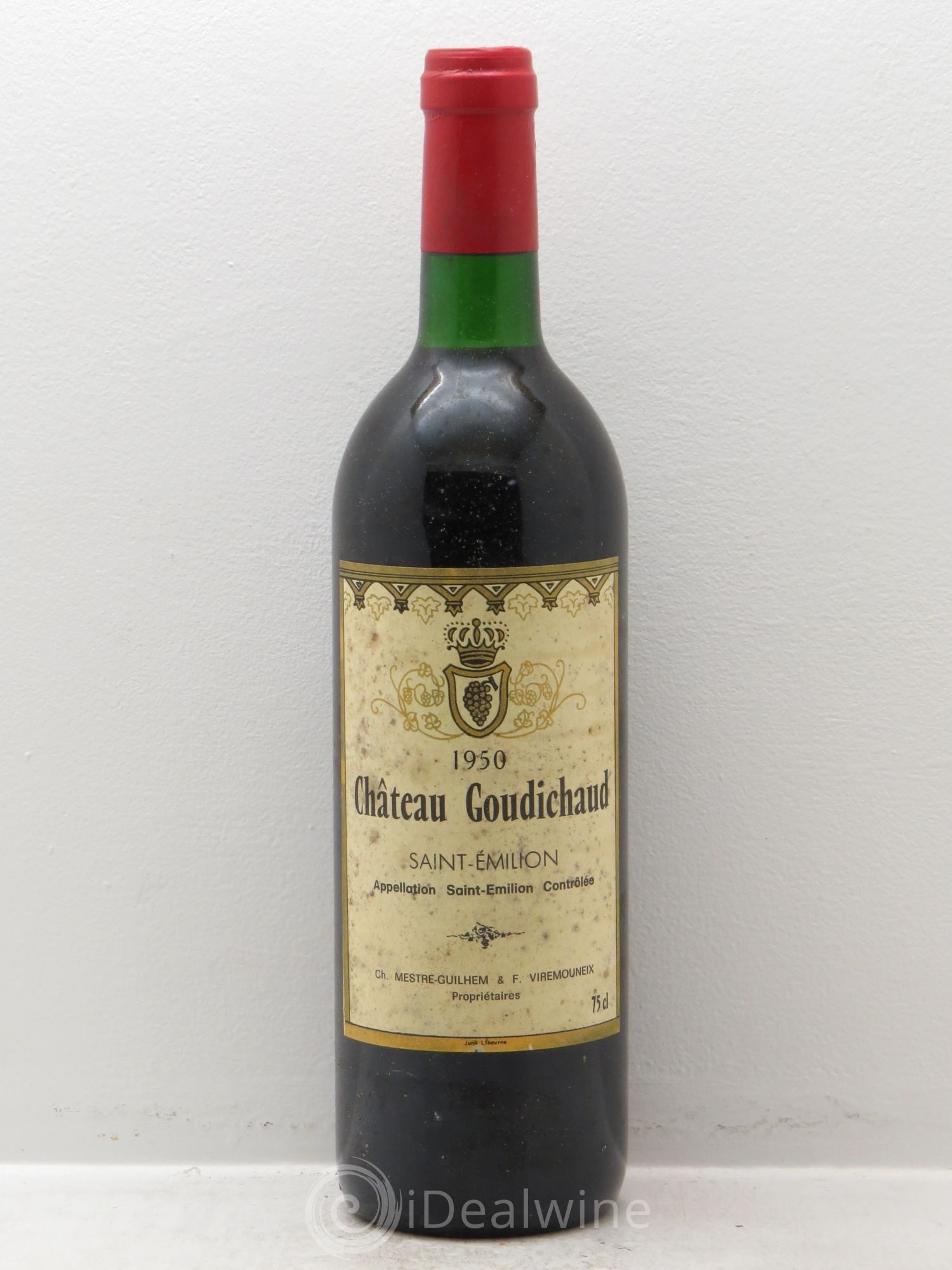Saint-Émilion Château Goudichaud 1950 - Posten von 1 Flasche - 0