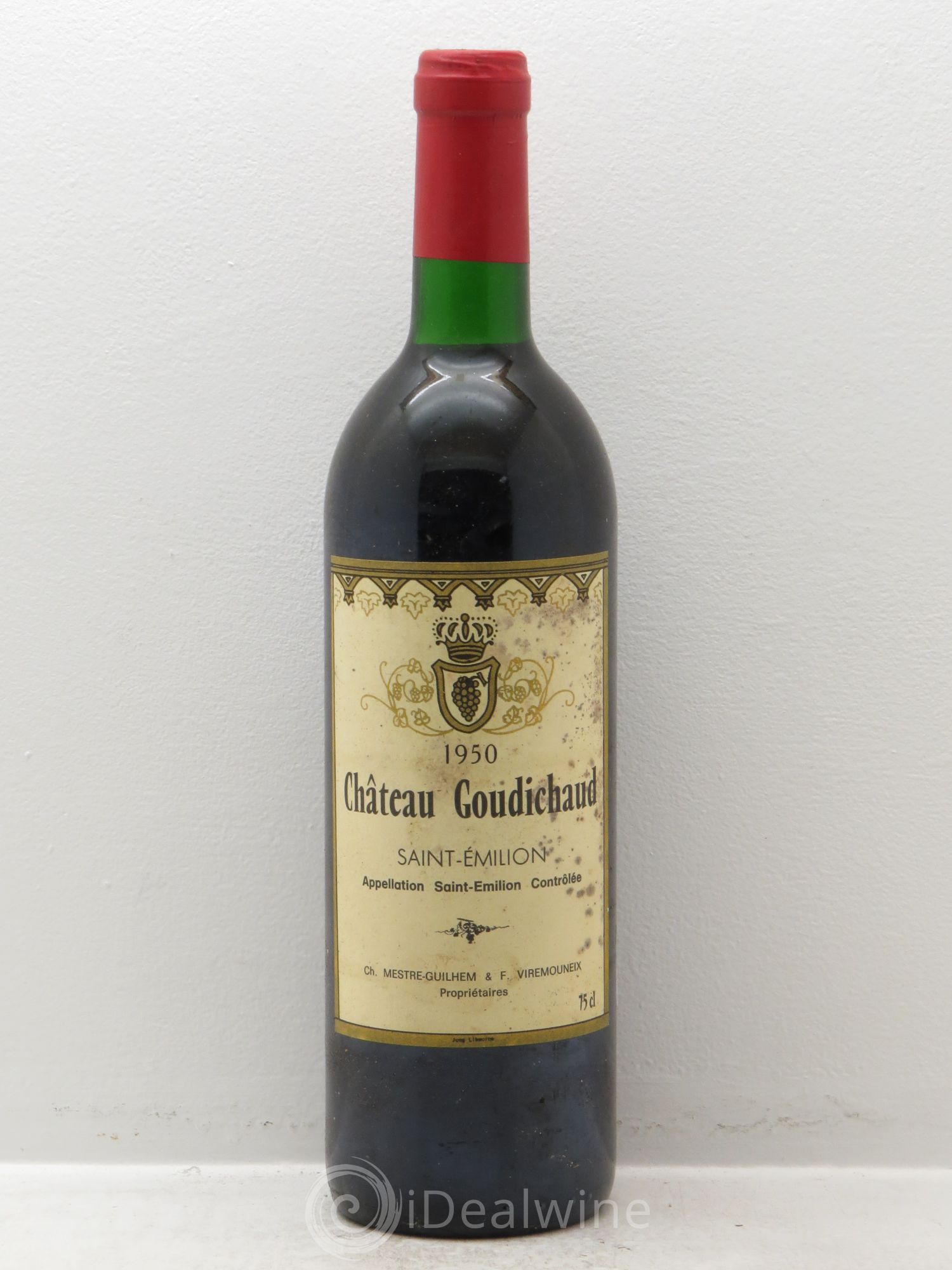 Saint-Émilion Château Goudichaud 1950 - Posten von 1 Flasche - 0