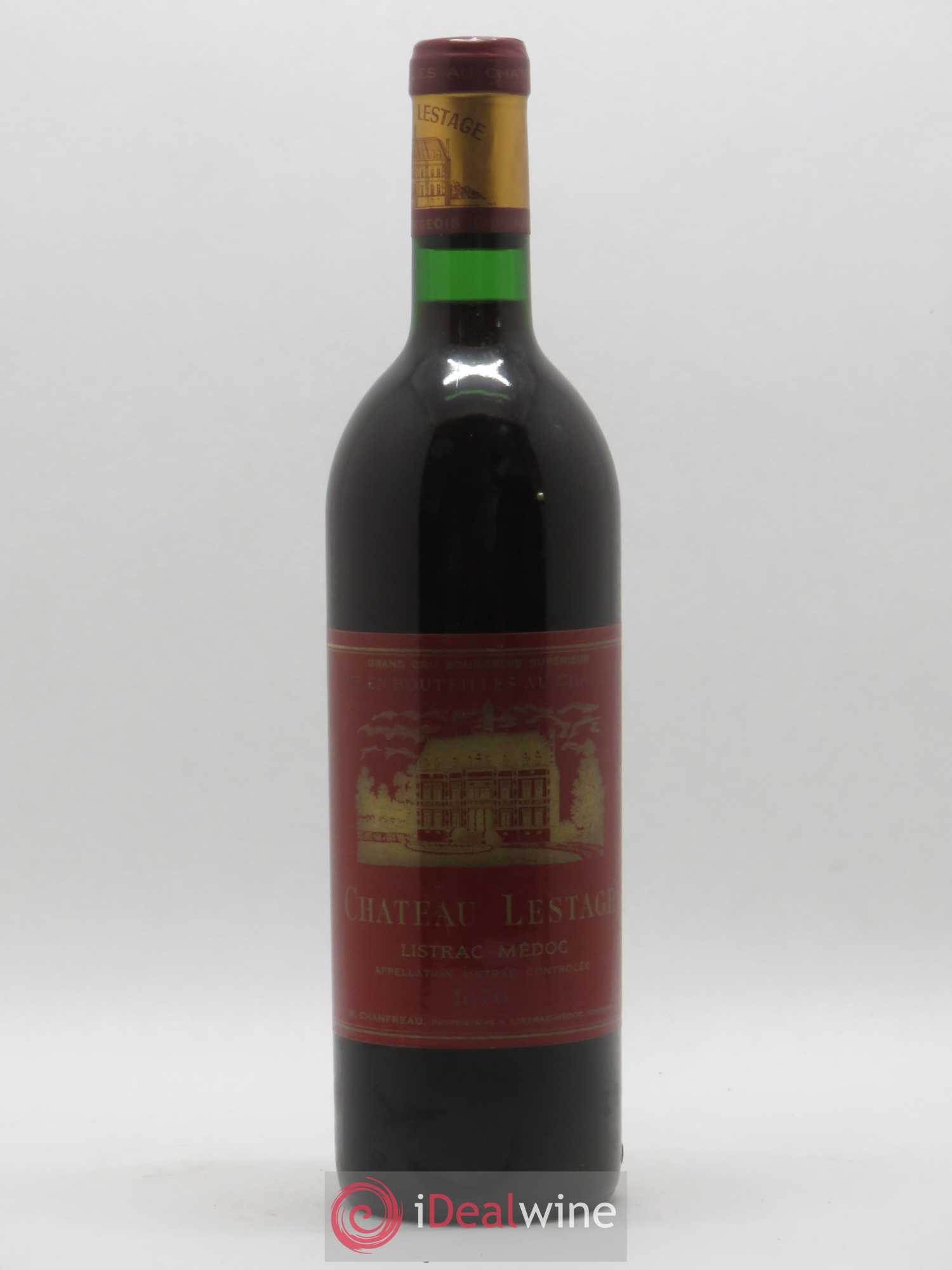 Château Lestage Cru Bourgeois 1970 - Lot de 1 bouteille - 0