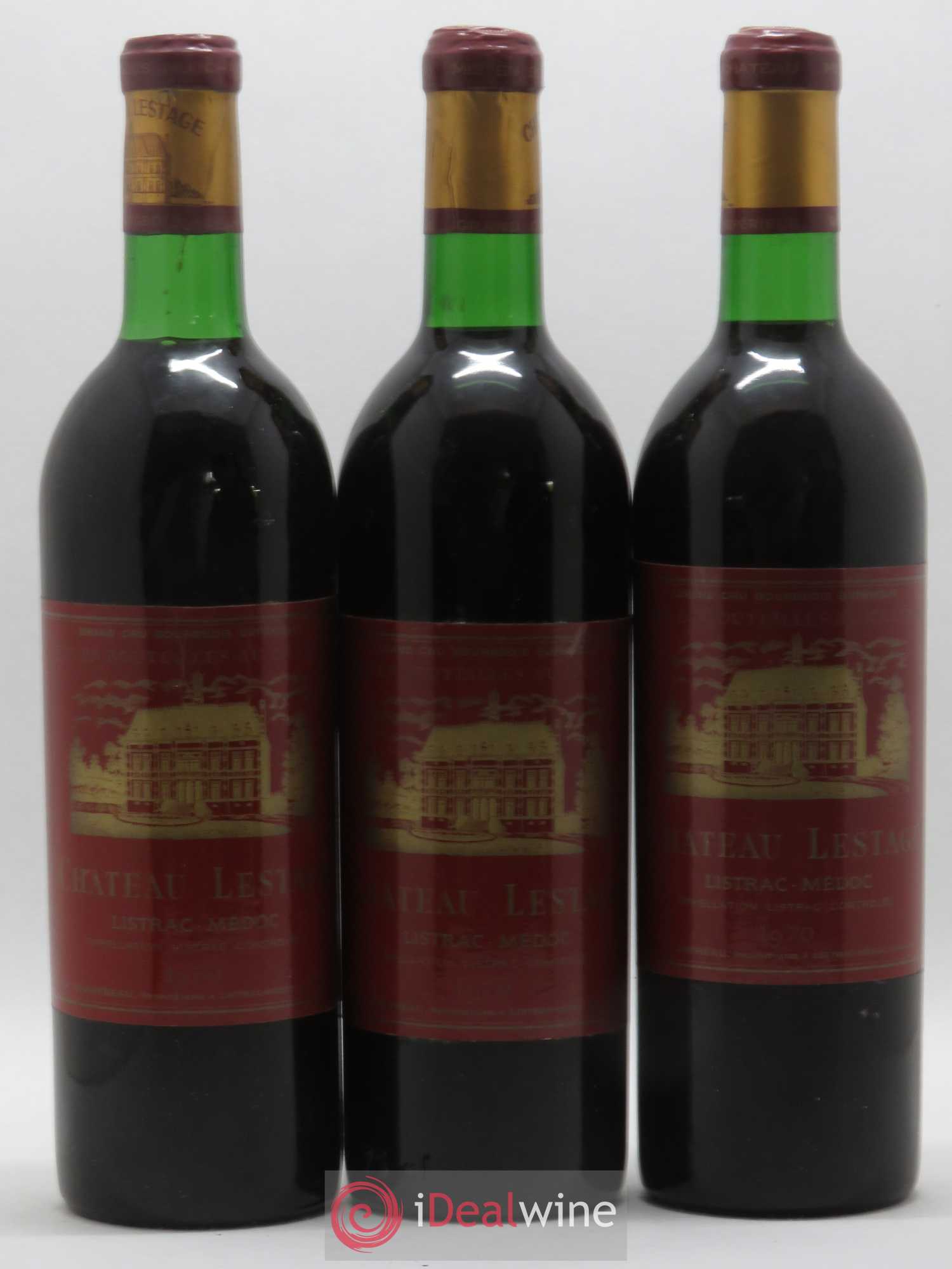Château Lestage Cru Bourgeois (sans prix de réserve) 1970 - Lot de 6 bouteilles - 2