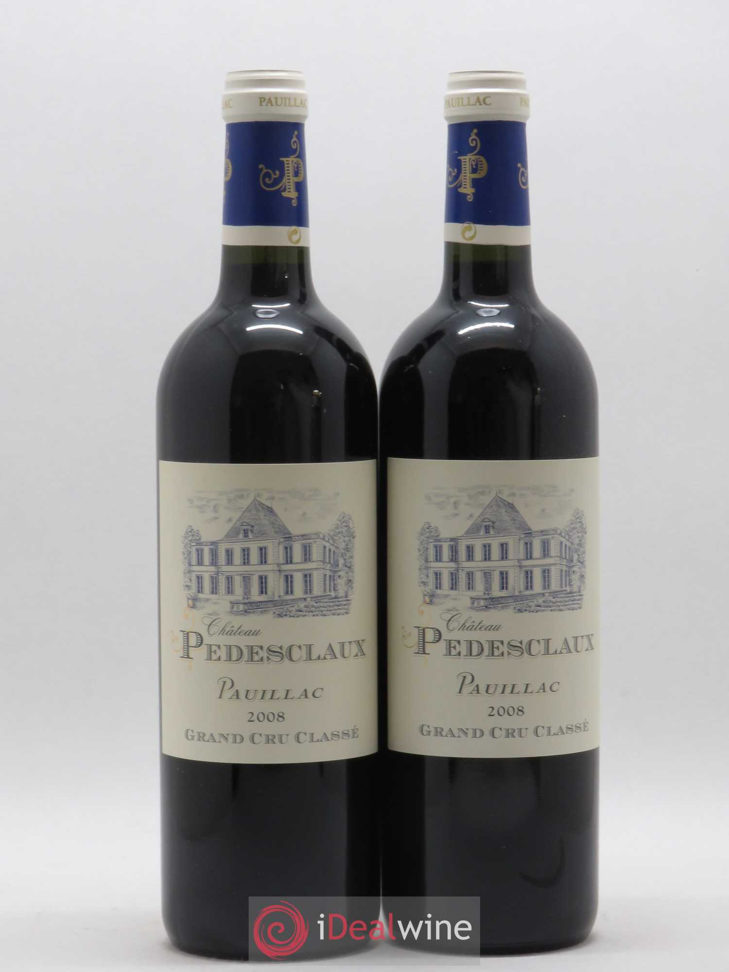 Château Pedesclaux 5ème Grand Cru Classé 2008 - Lot de 2 bouteilles - 0