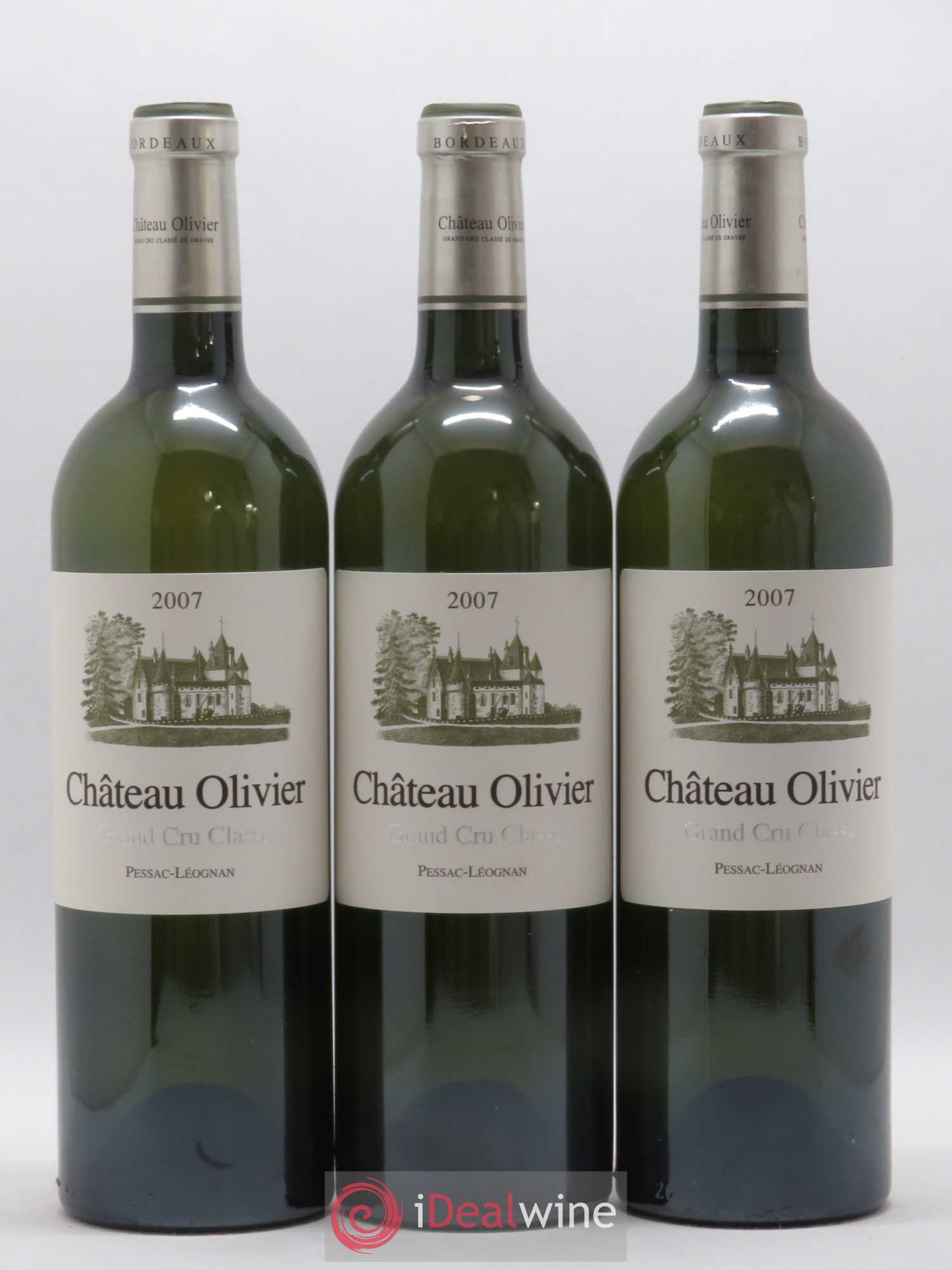 Château Olivier Cru Classé de Graves 2007 - Lot de 6 bouteilles - 1