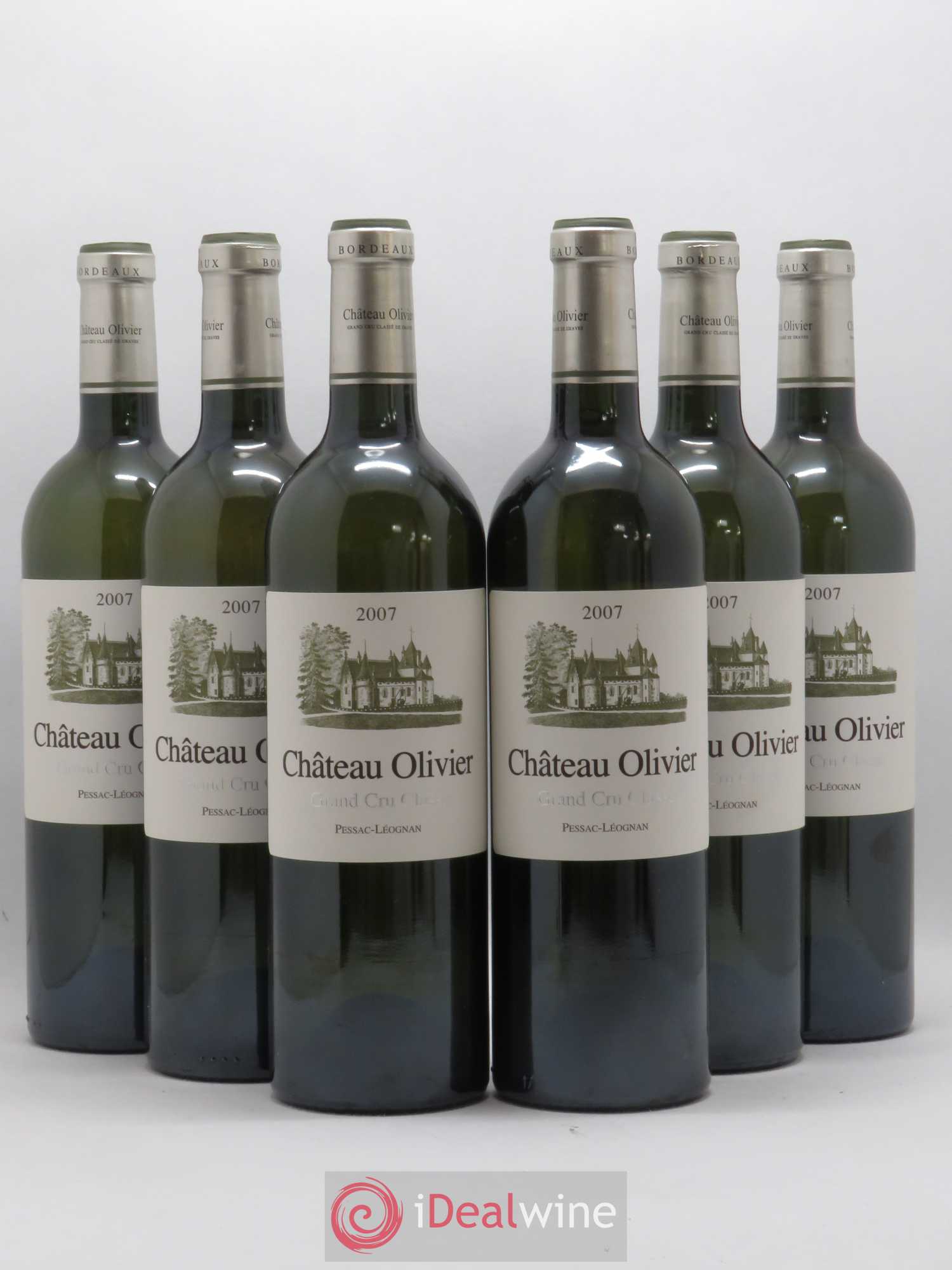 Château Olivier Cru Classé de Graves 2007 - Lot de 6 bouteilles - 0