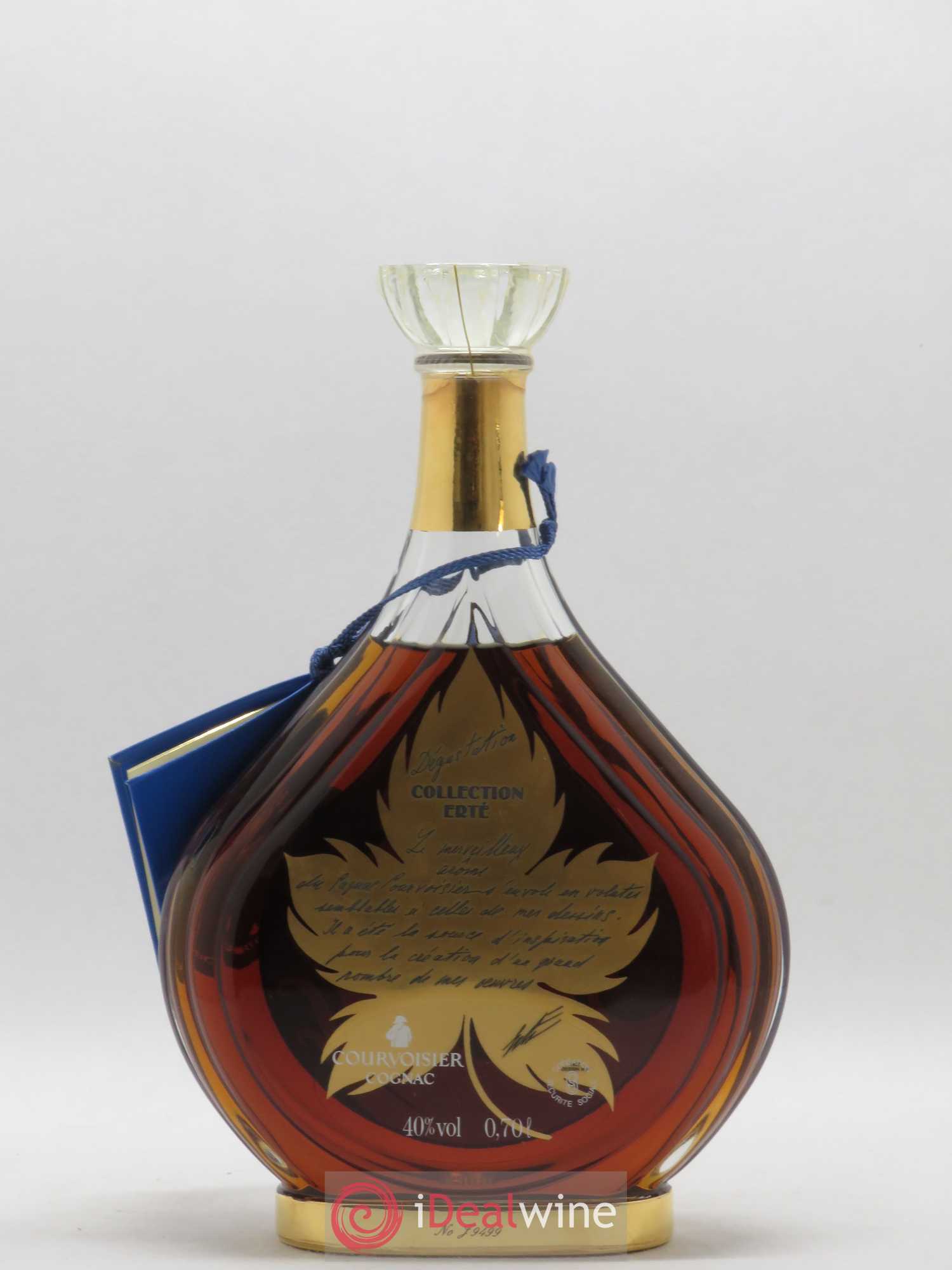 Cognac Courvoisier Collection Erté N°7 Degustation - Lotto di 1 bottiglia - 1
