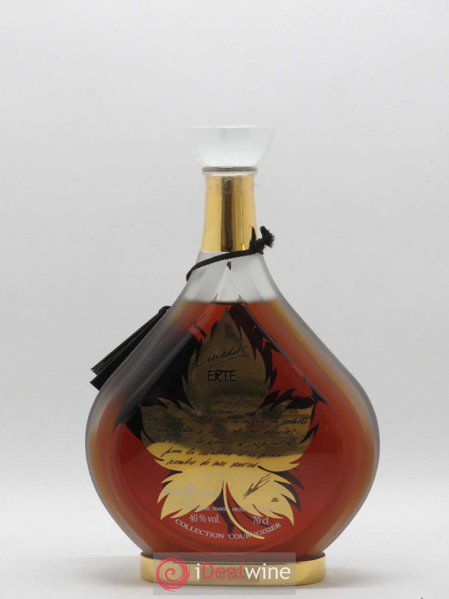 Cognac Courvoisier Collection Erté N°8 Inedit - Lotto di 1 bottiglia - 1