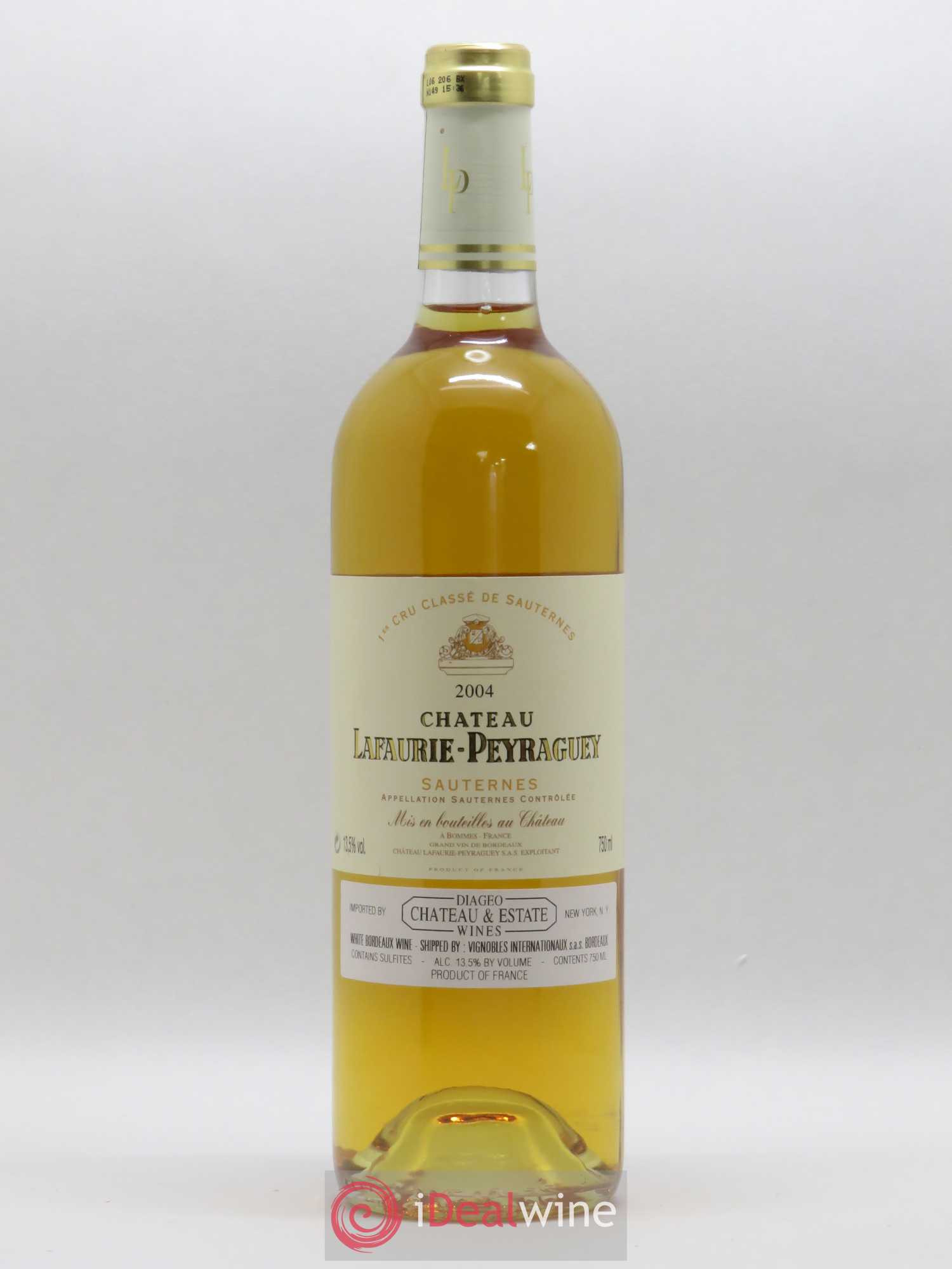 Château Lafaurie-Peyraguey 1er Grand Cru Classé 2004 - Lotto di 1 bottiglia - 0