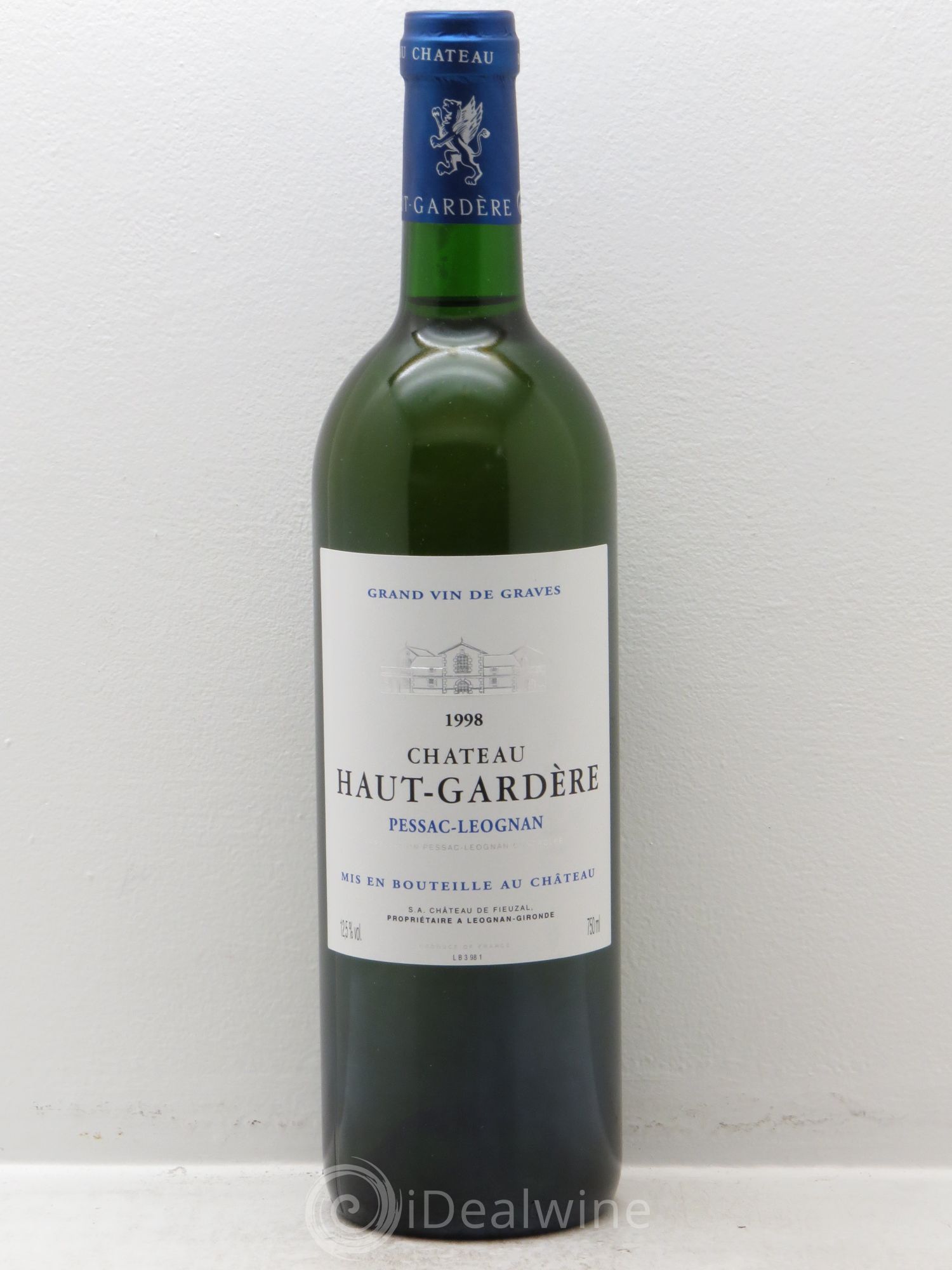 Château Haut-Gardère 1998 - Lot de 6 bouteilles - 0