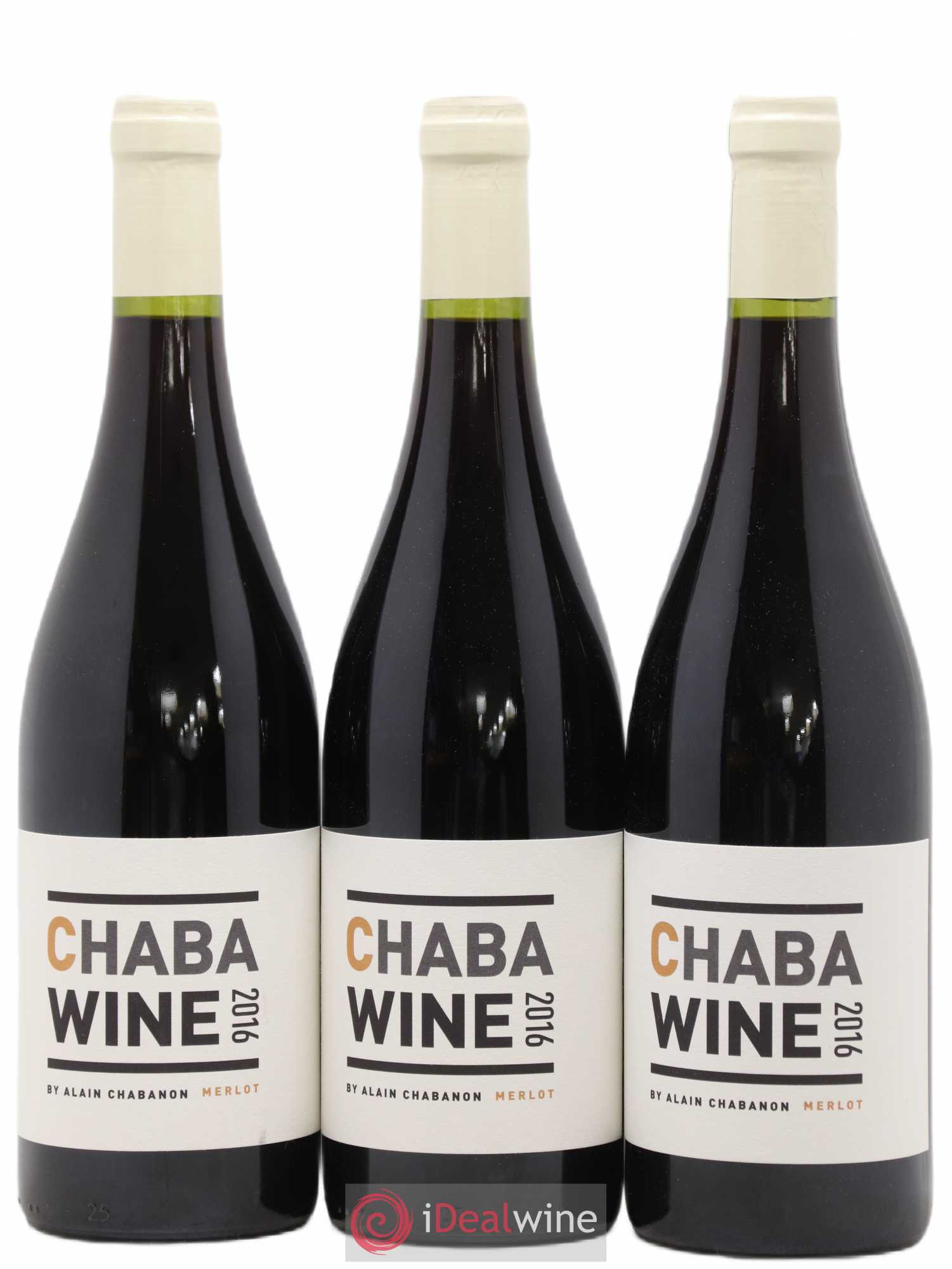 Languedoc Chabawine Merlot Alain Chabanon (sans prix de réserve) 2016 - Posten von 6 Flaschen - 1