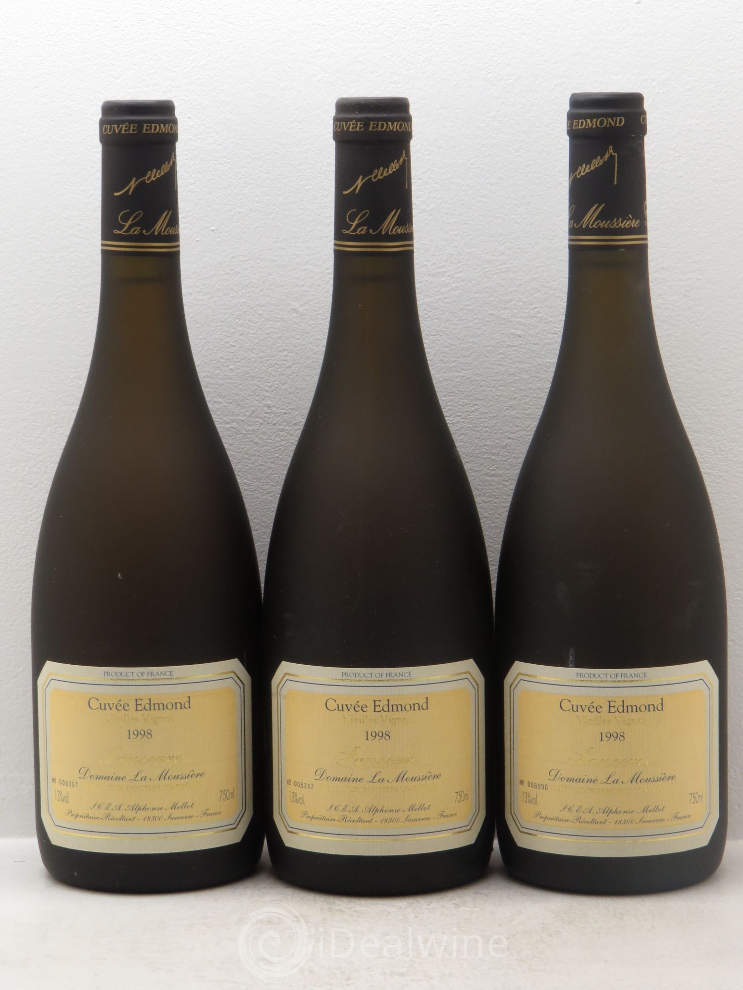Sancerre Cuvée Edmond Alphonse Mellot 1998 - Posten von 3 Flaschen - 0