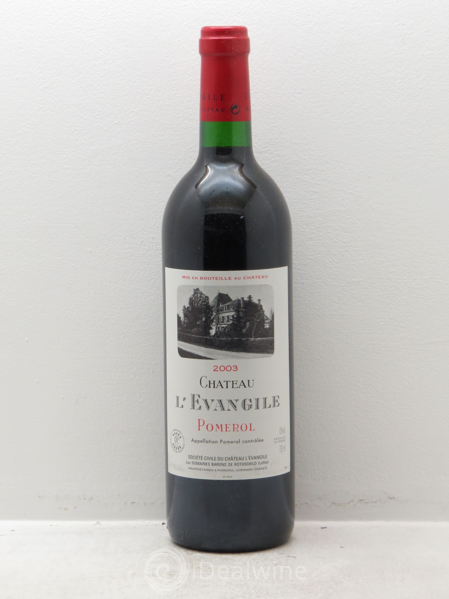 Château l' Évangile 2003 - Lot de 6 bouteilles - 0