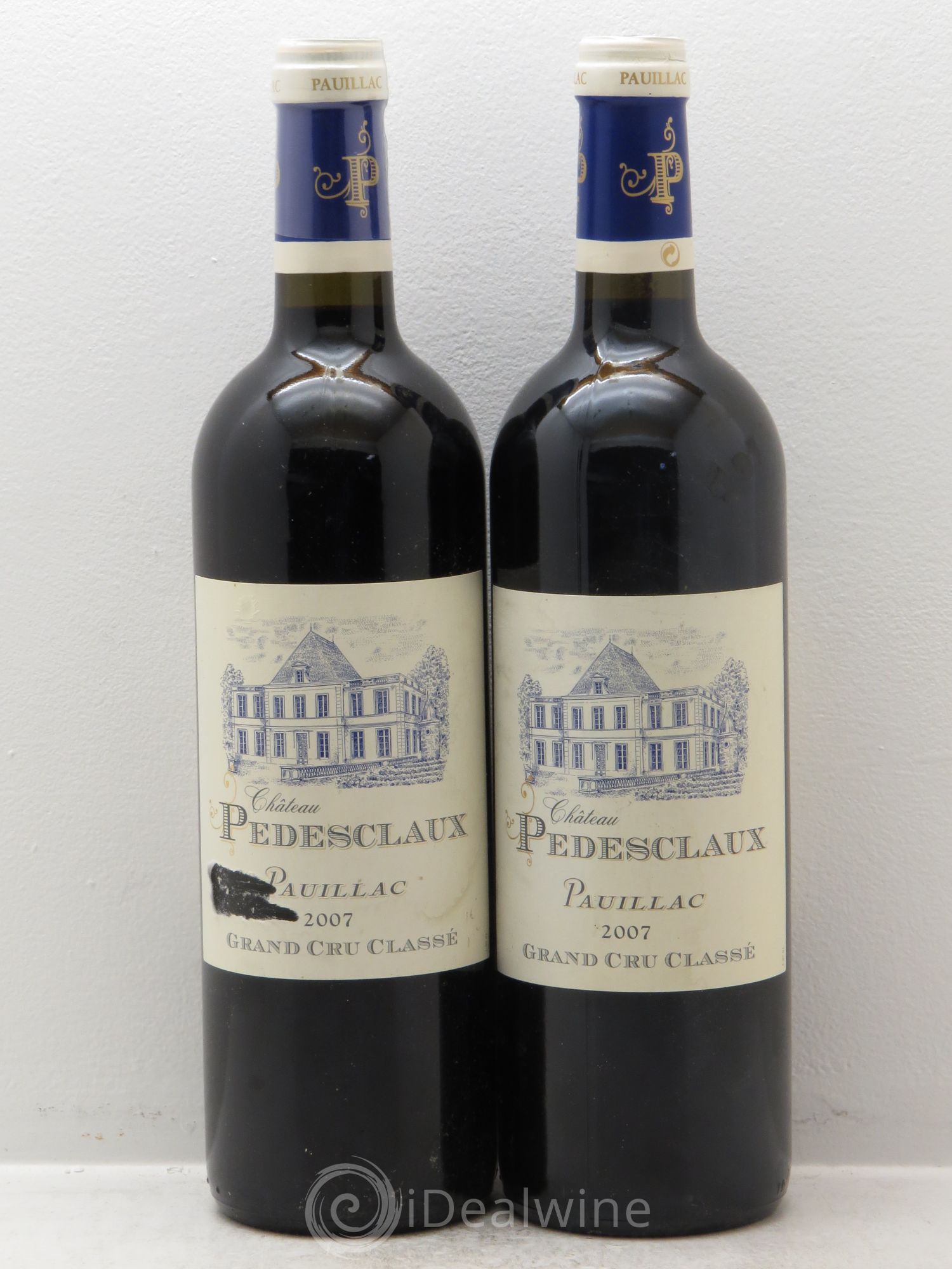 Château Pedesclaux 5ème Grand Cru Classé 2007 - Lot de 2 bouteilles - 0