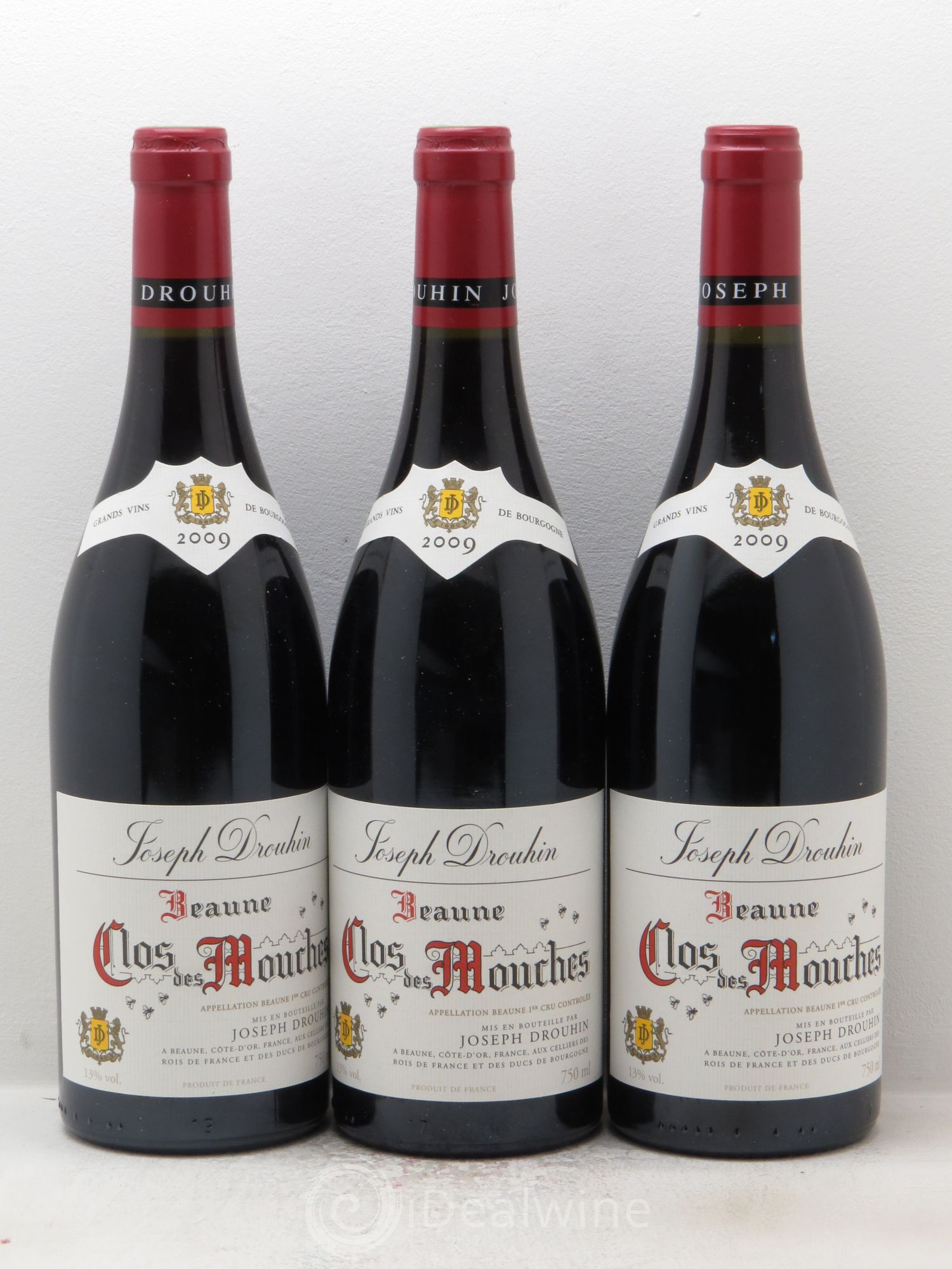 Beaune 1er Cru Clos des Mouches Joseph Drouhin 2009 - Lot de 3 bouteilles - 0