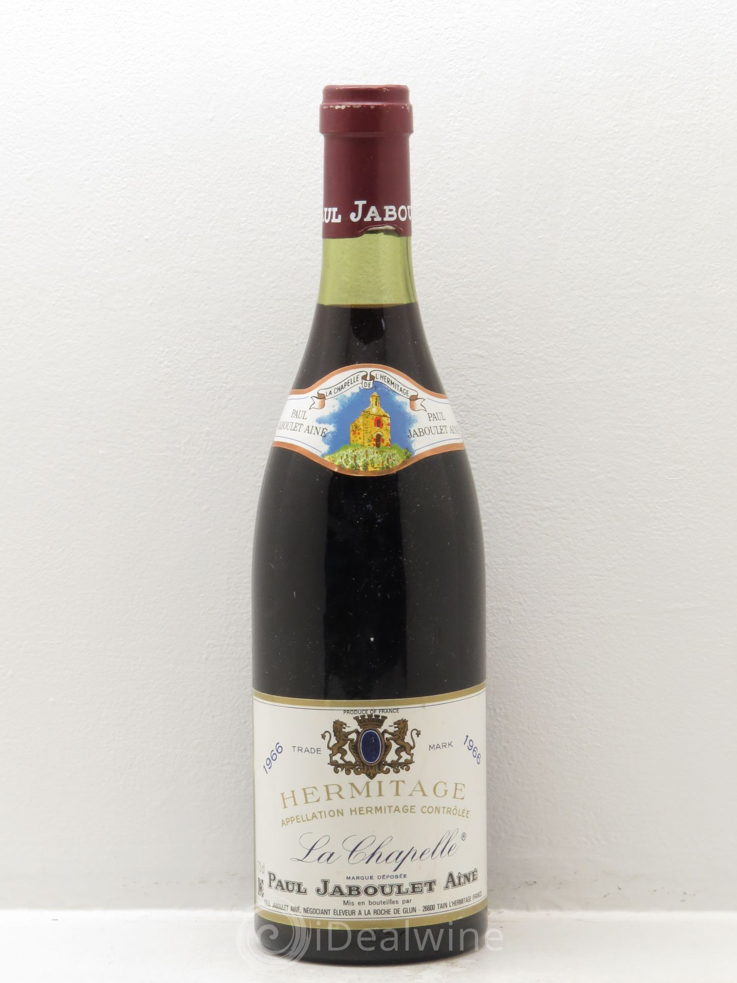 Hermitage La Chapelle Paul Jaboulet Ainé 1966 - Lot de 1 bouteille - 0
