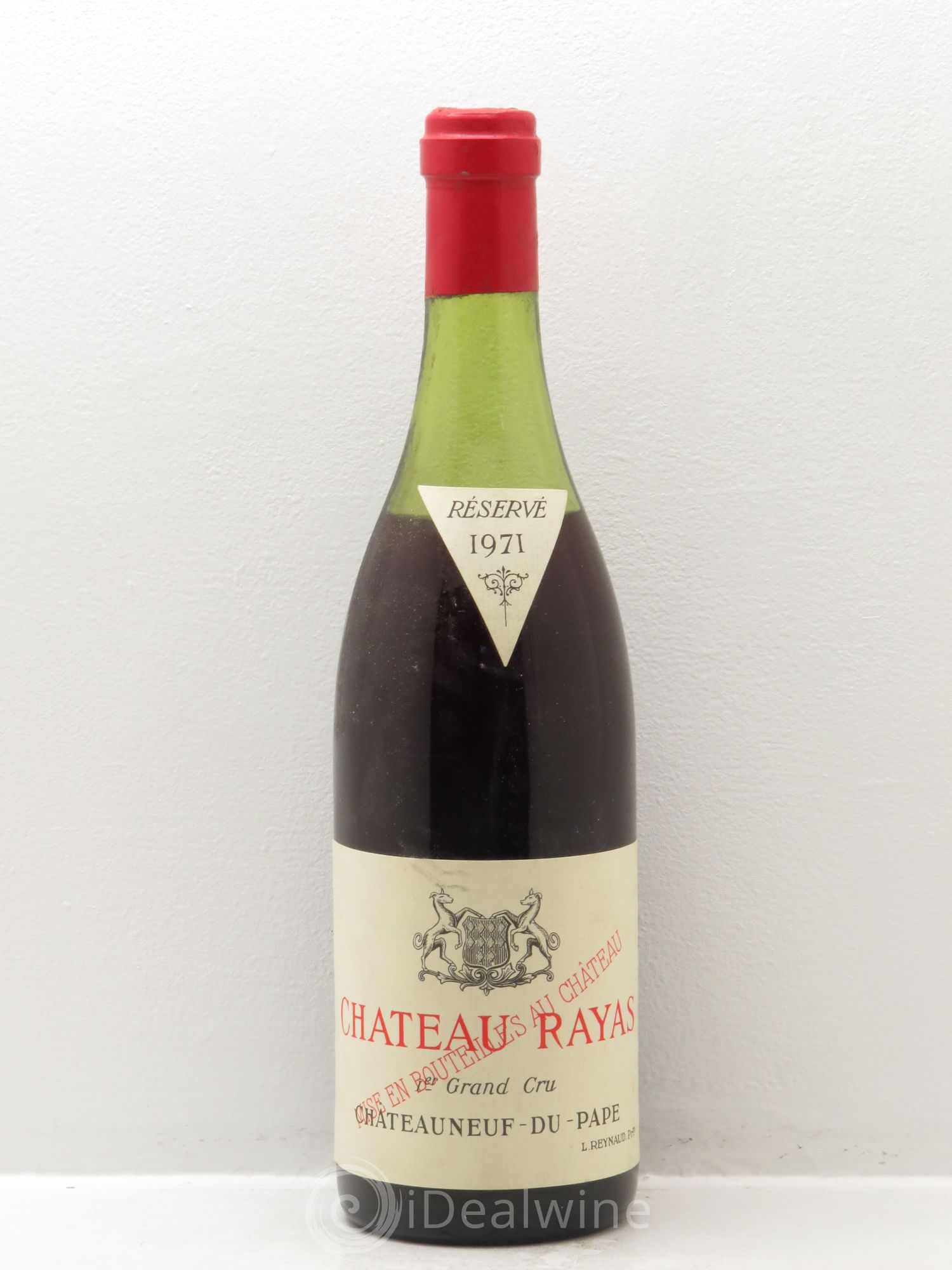 Châteauneuf-du-Pape Château Rayas Emmanuel Reynaud 1971 - Lot de 1 bouteille - 0