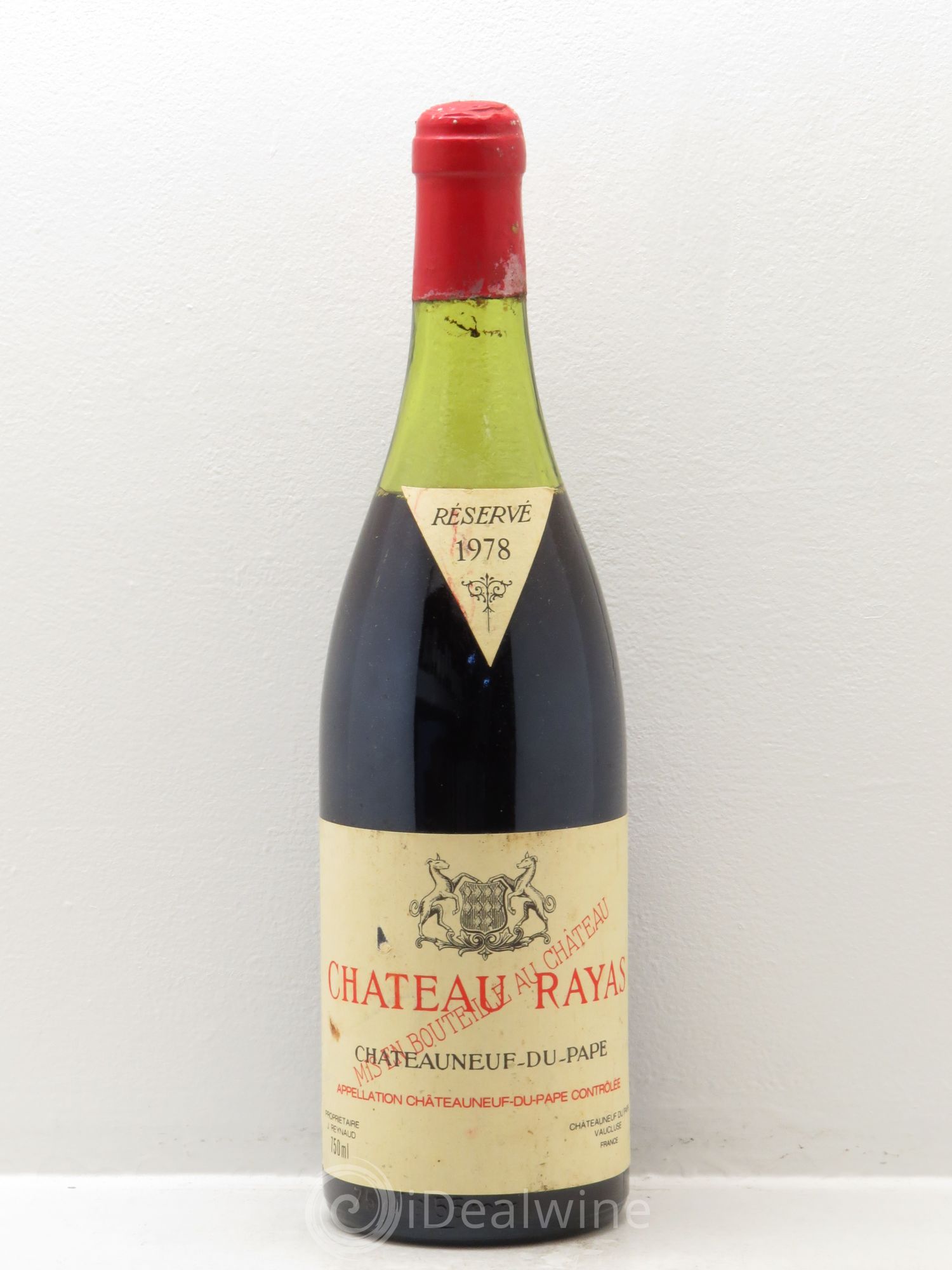 Châteauneuf-du-Pape Château Rayas Emmanuel Reynaud 1978 - Lot de 1 bouteille - 0