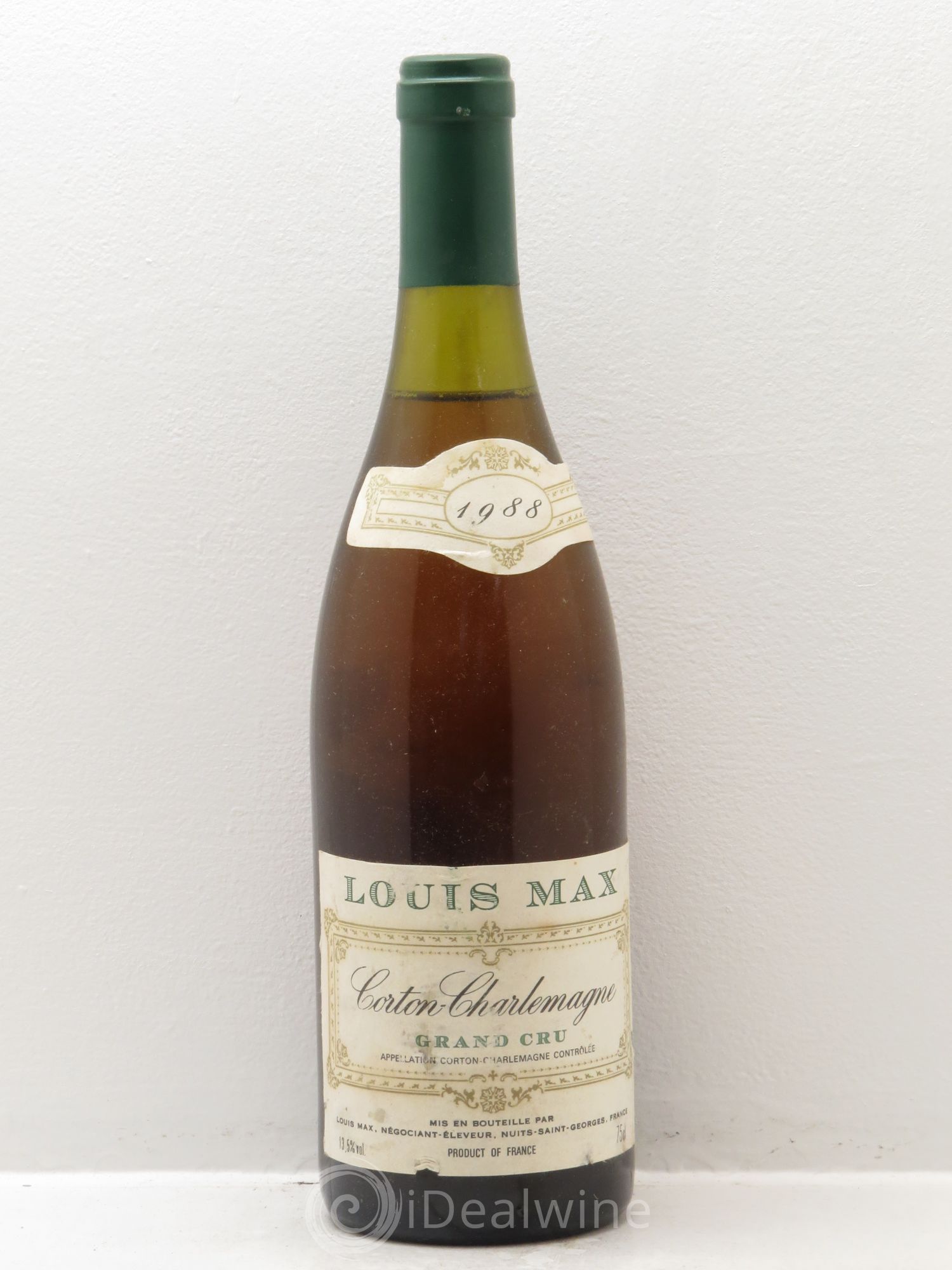Corton-Charlemagne Grand Cru Louis Max 1988 - Lot de 1 bouteille - 0