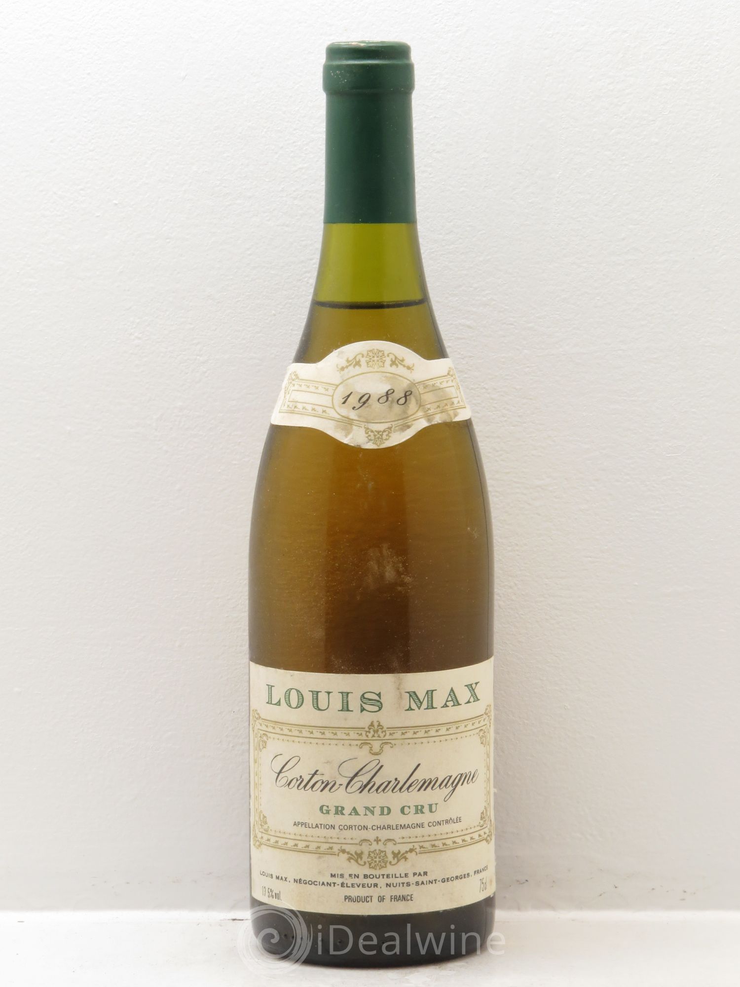 Corton-Charlemagne Grand Cru Louis Max 1988 - Lot de 1 bouteille - 0