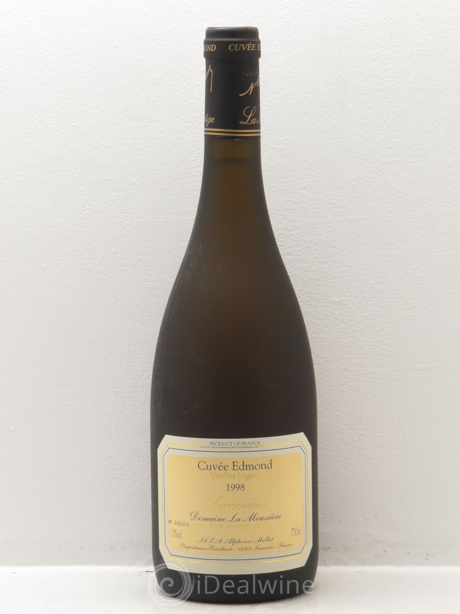 Sancerre Cuvée Edmond Alphonse Mellot 1998 - Posten von 6 Flaschen - 0