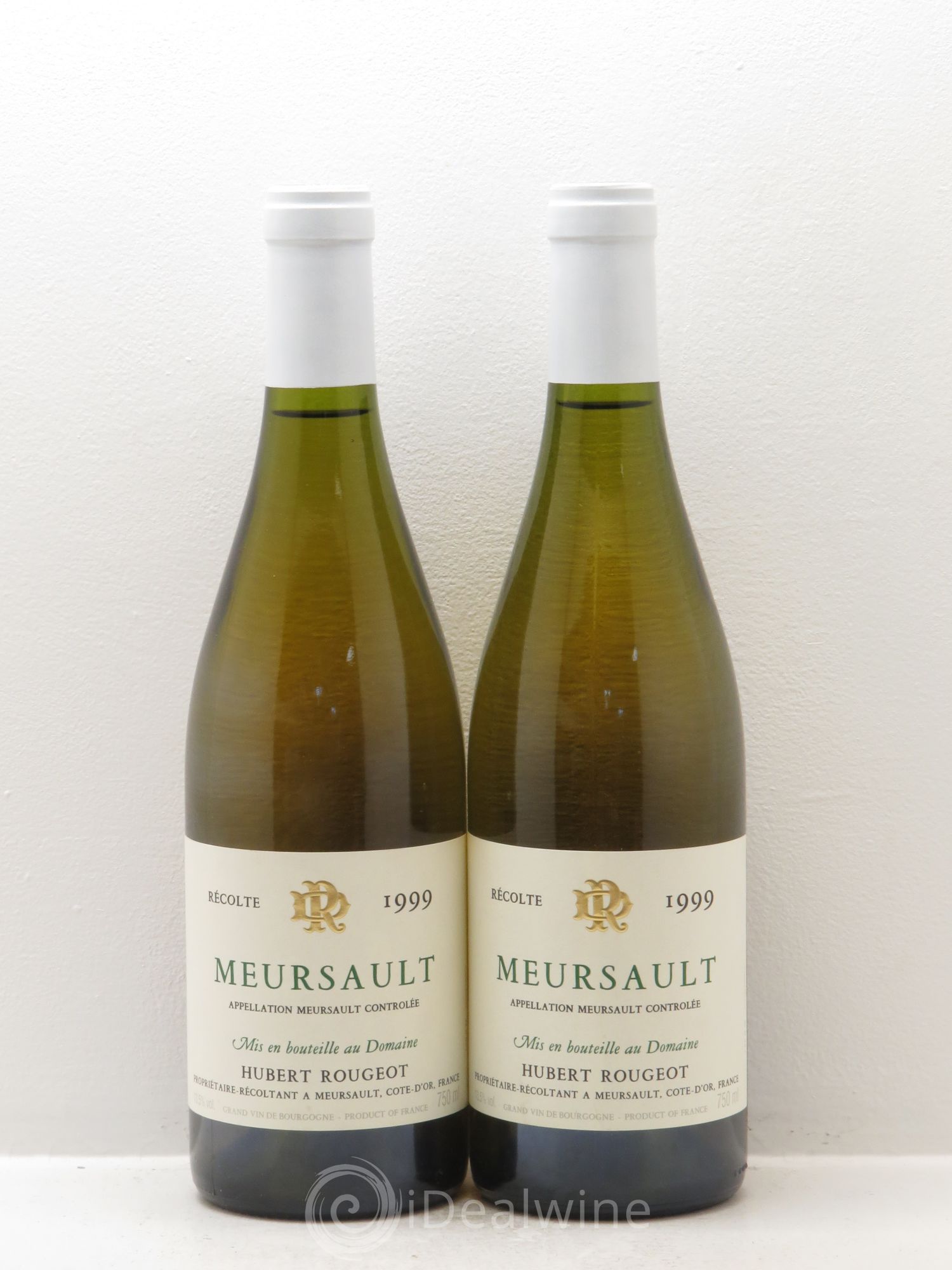 Meursault Hubert Rougeot 1999 - Lot de 2 bouteilles - 0