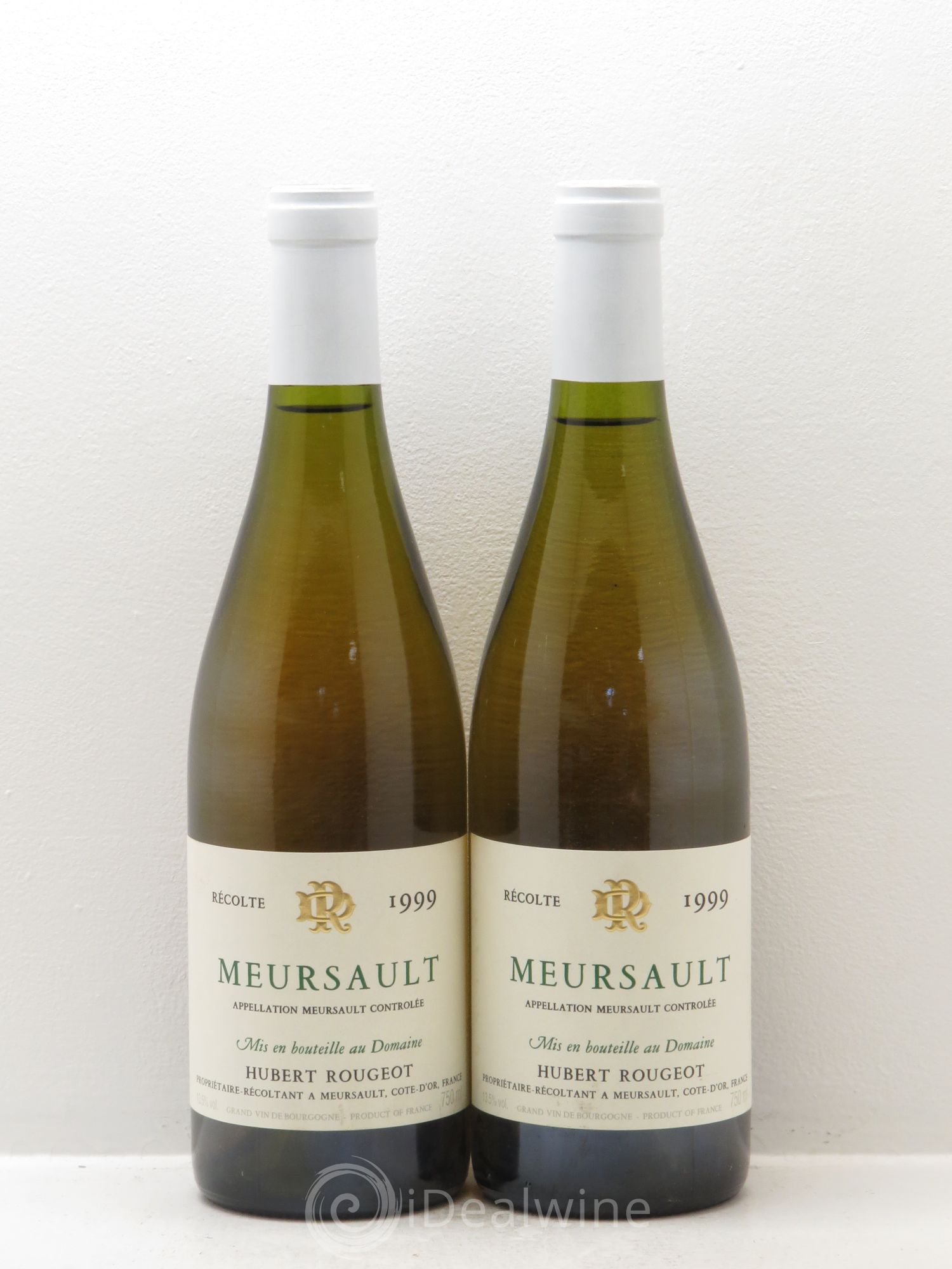 Meursault Hubert Rougeot 1999 - Lot de 2 bouteilles - 0