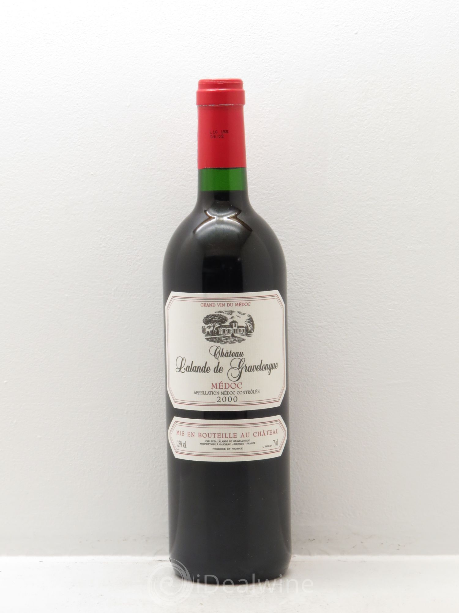 Médoc Lalande de Gravelongue 2000 - Posten von 6 Flaschen - 0