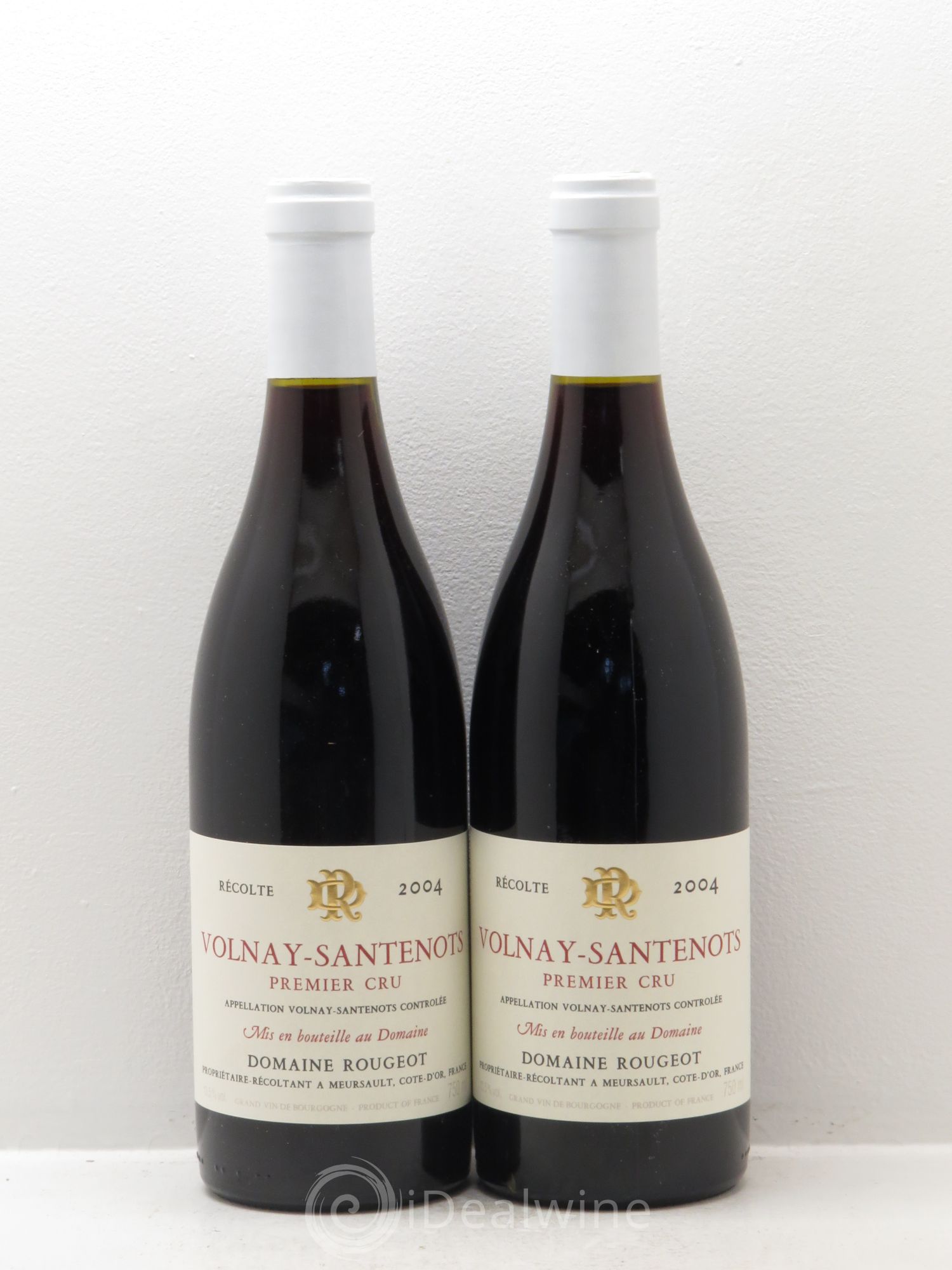 Volnay 1er Cru Domaine Rougeot 2004 - Lot de 2 bouteilles - 0